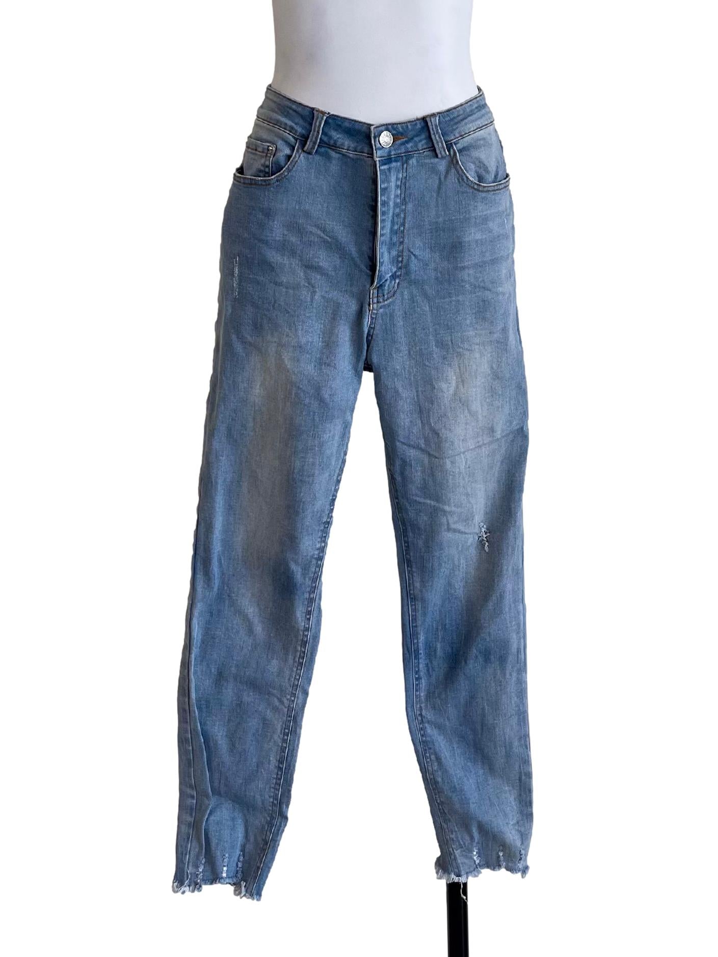 Stone Blue Skinny Jeans