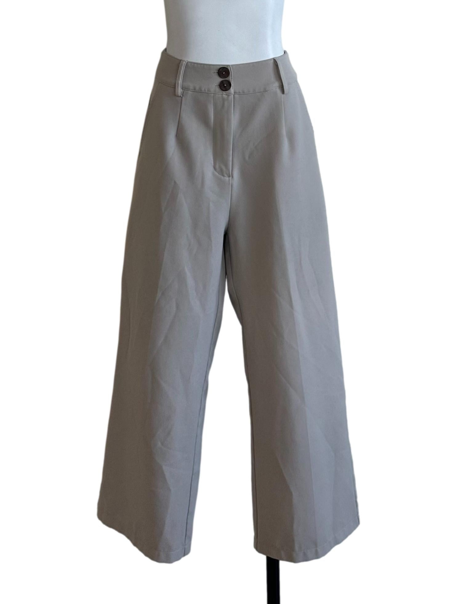 Ash Grey Formal Long Pants