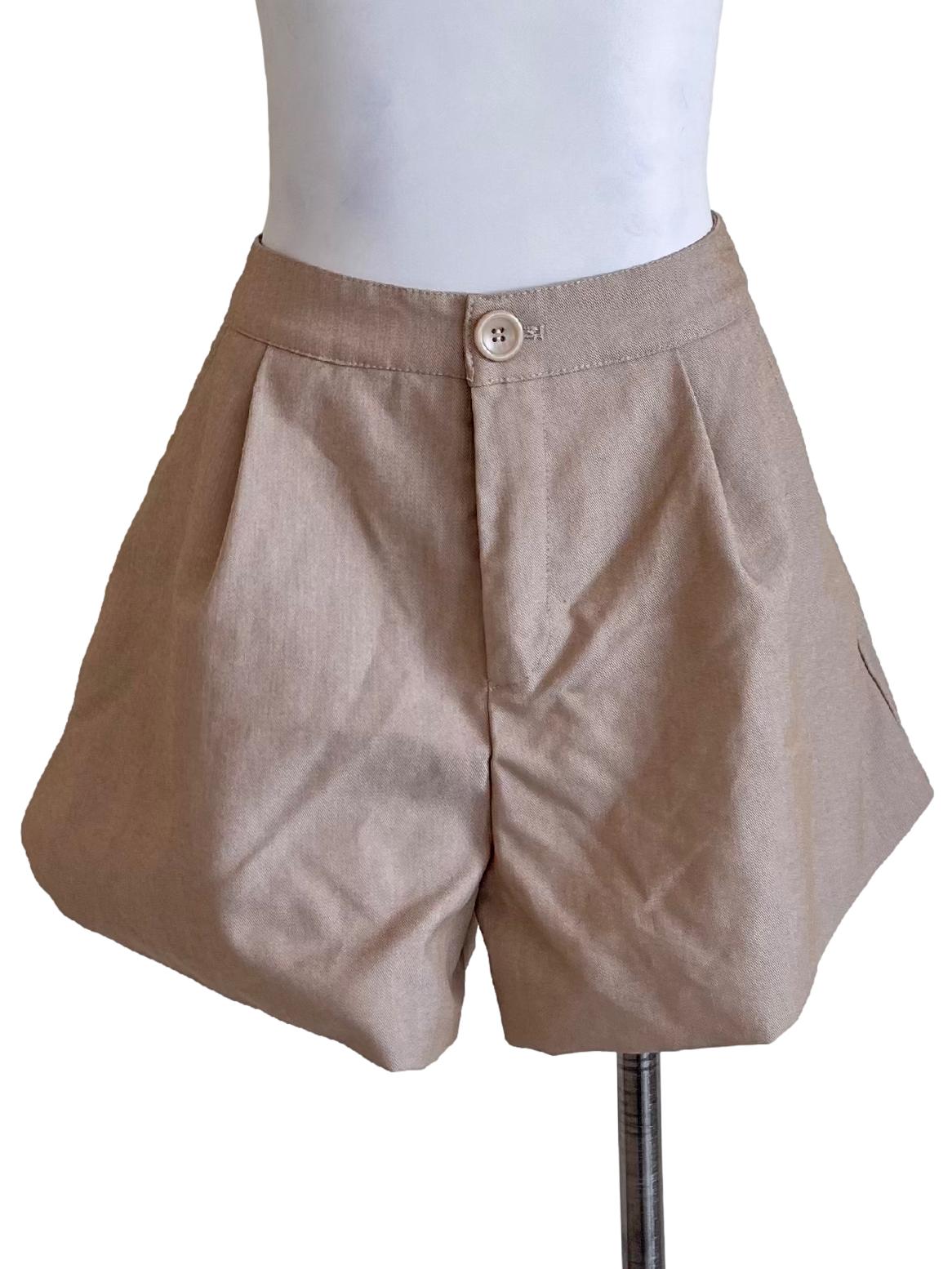 Tortilla Brown Ballon Shorts