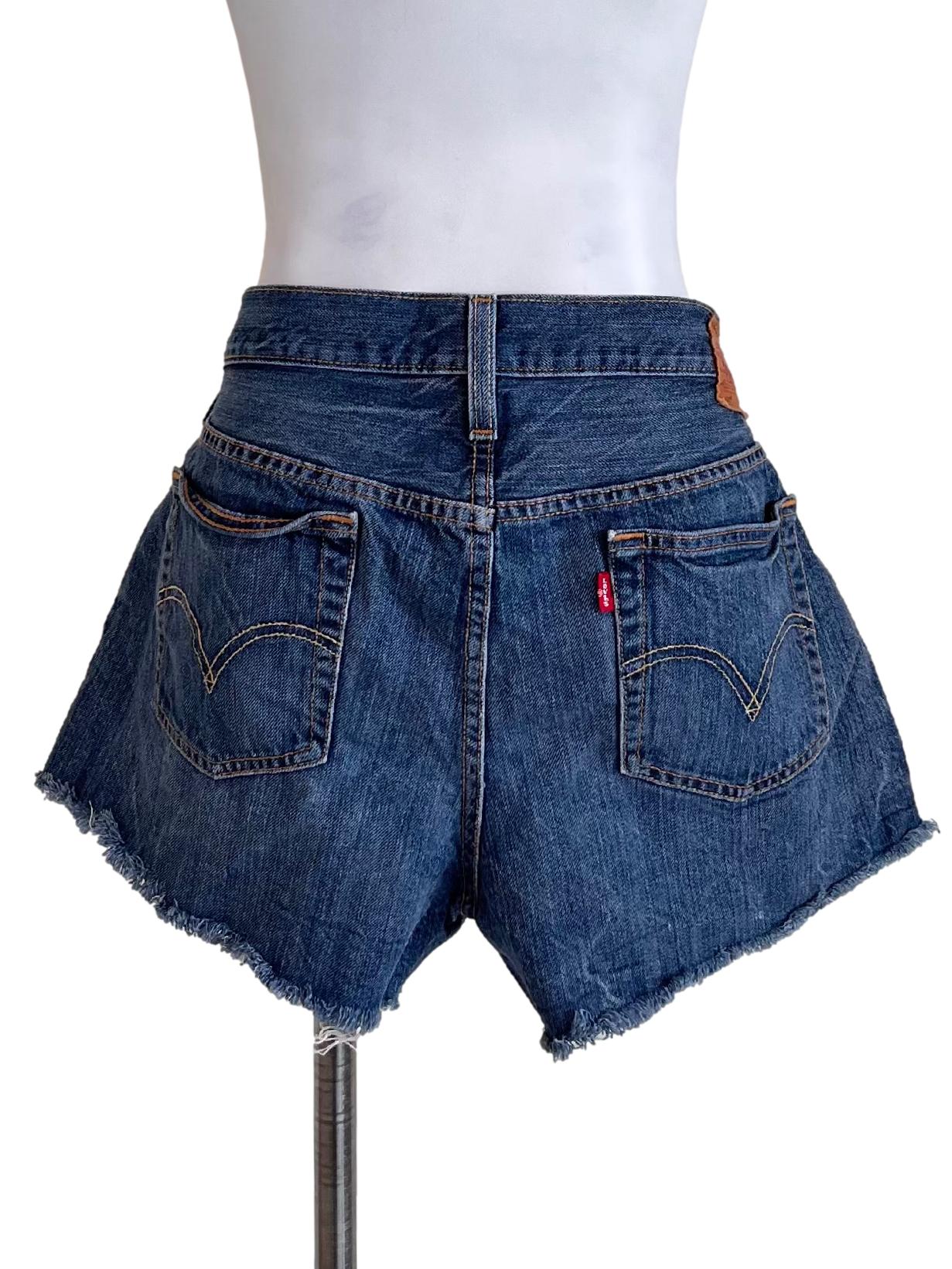 Denim Blue Jean Shorts