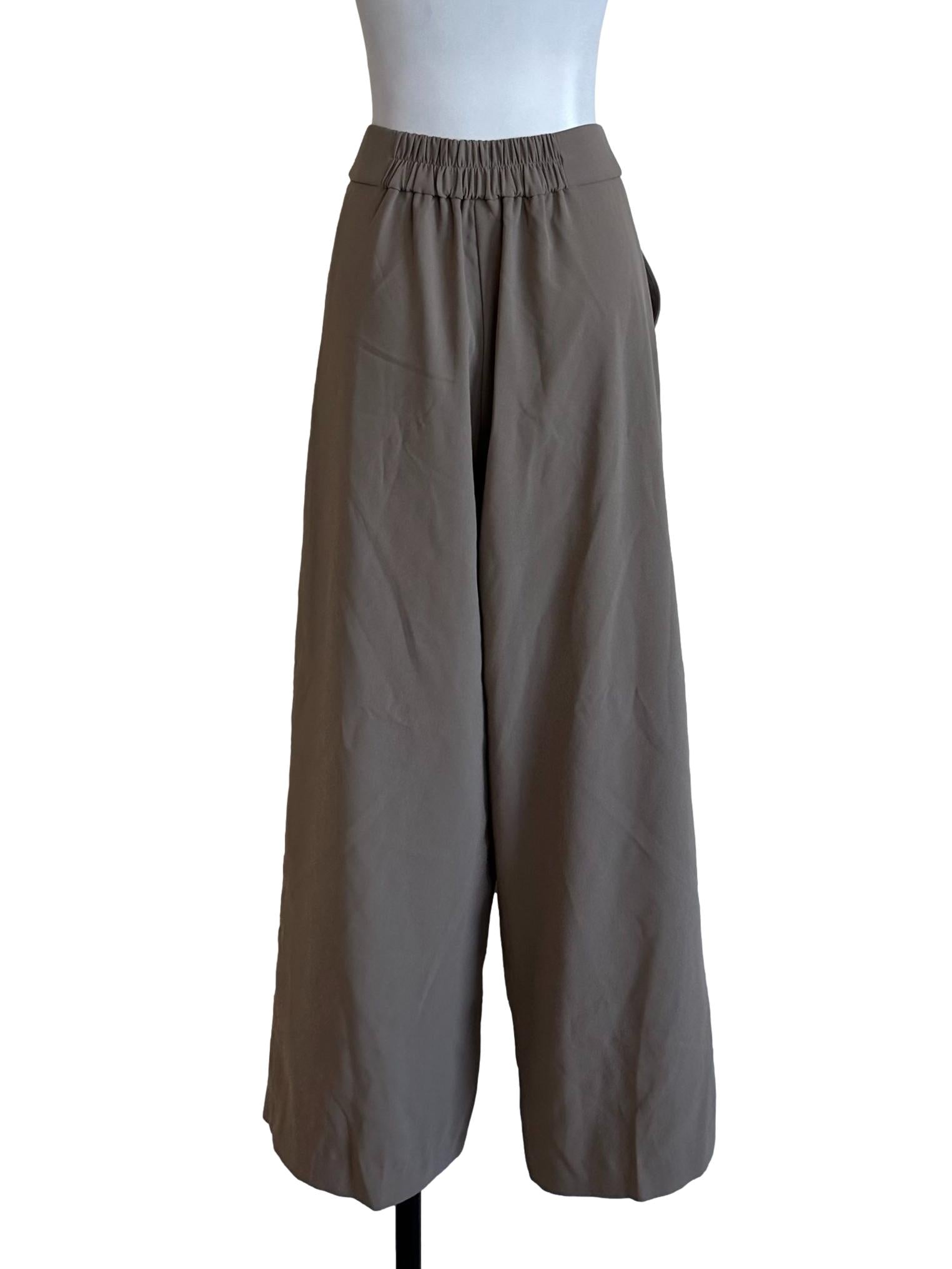 Hazel Brown Wide Leg Pants