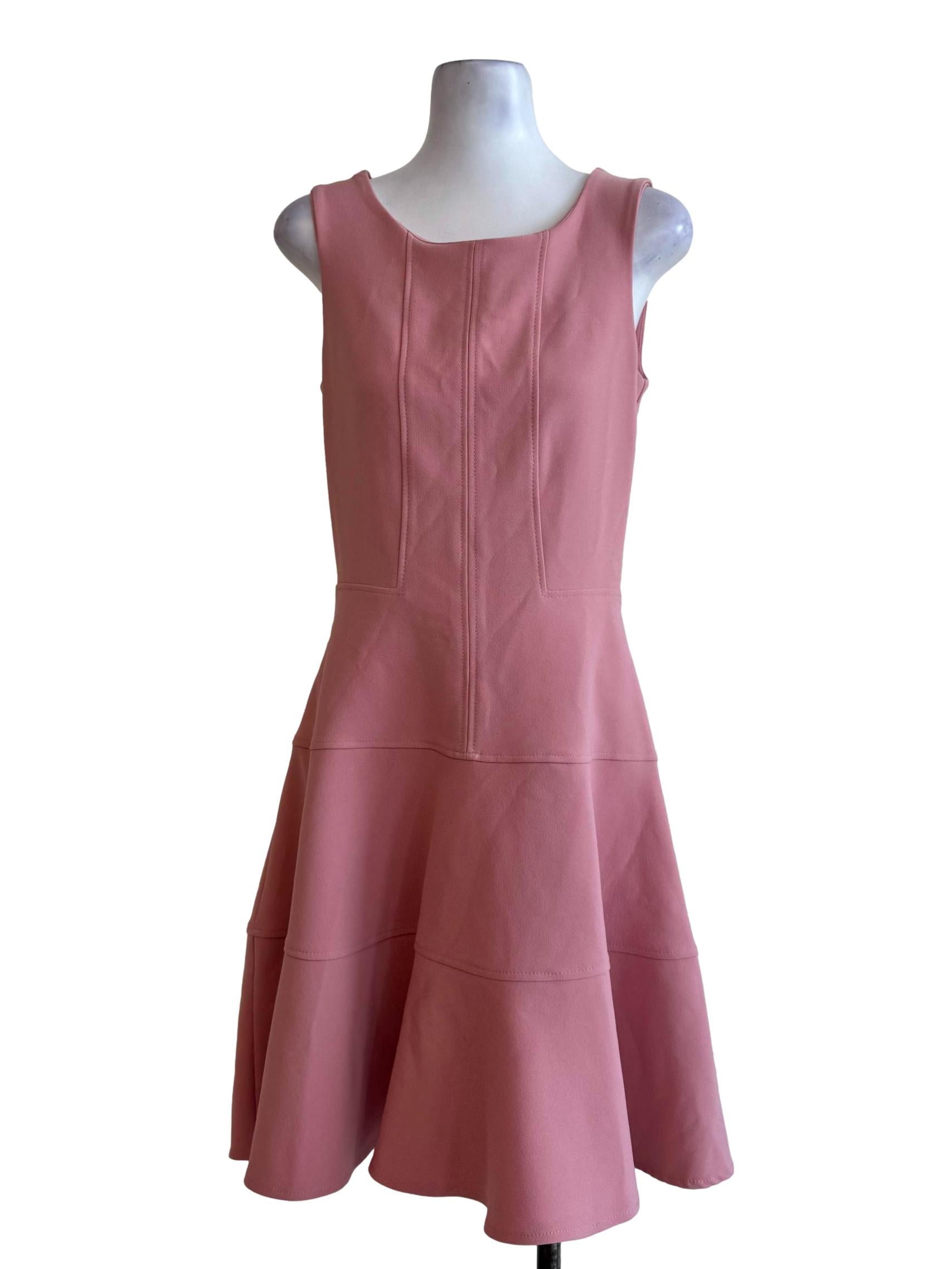 Petal Blush Sleeveless Shift Dress