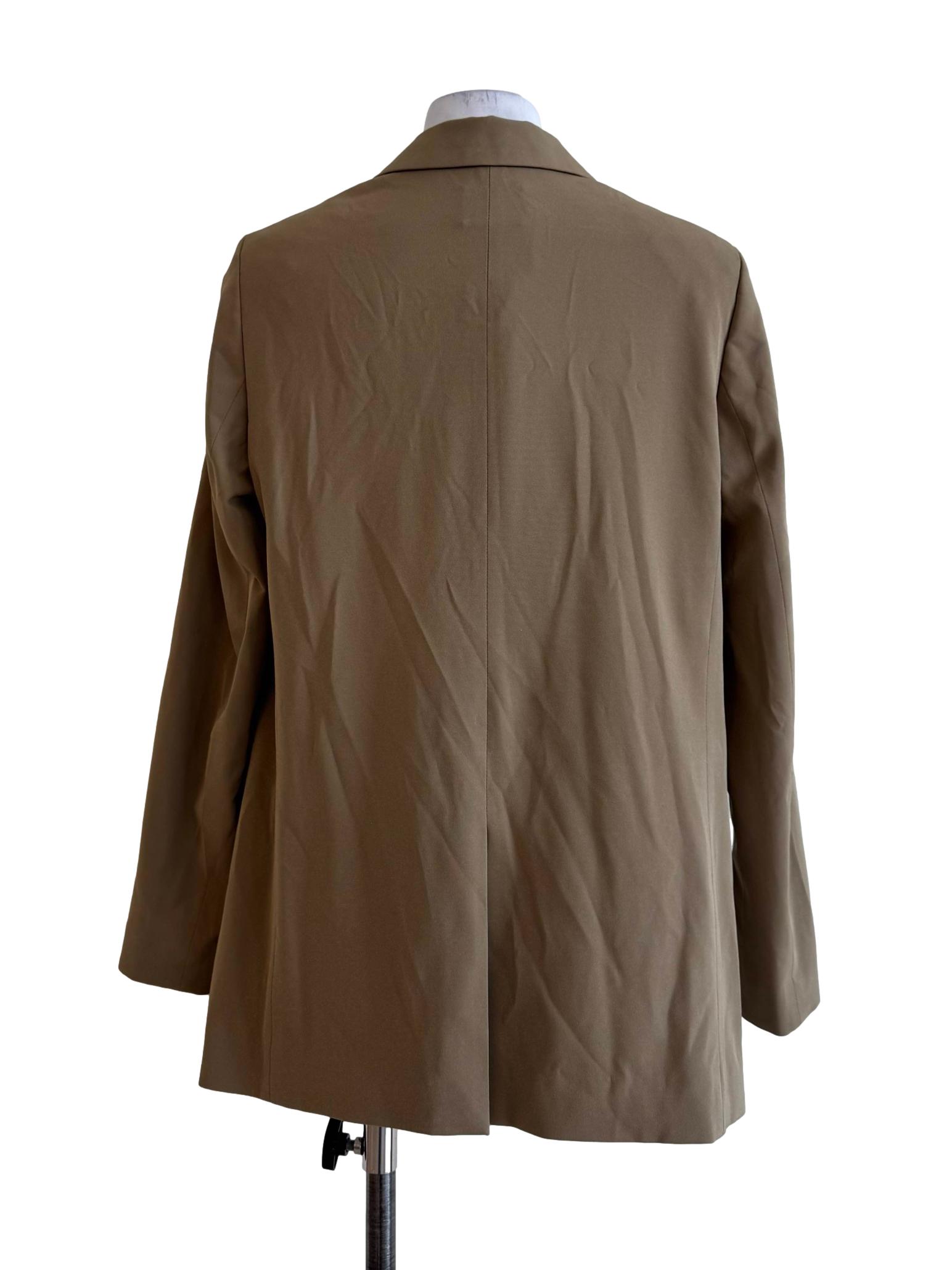 Cinnamon Powder One Button Blazer