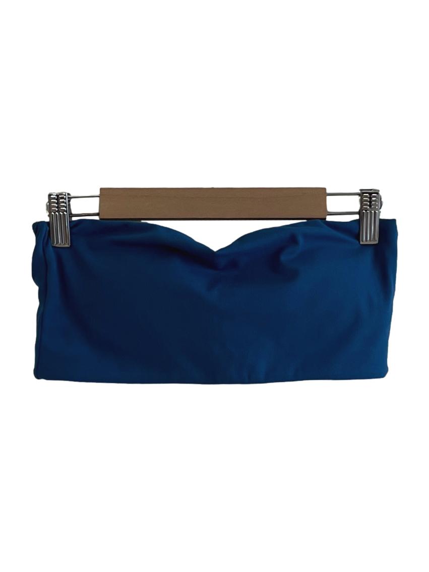Cobalt Blue Sleeveless Sports Bra