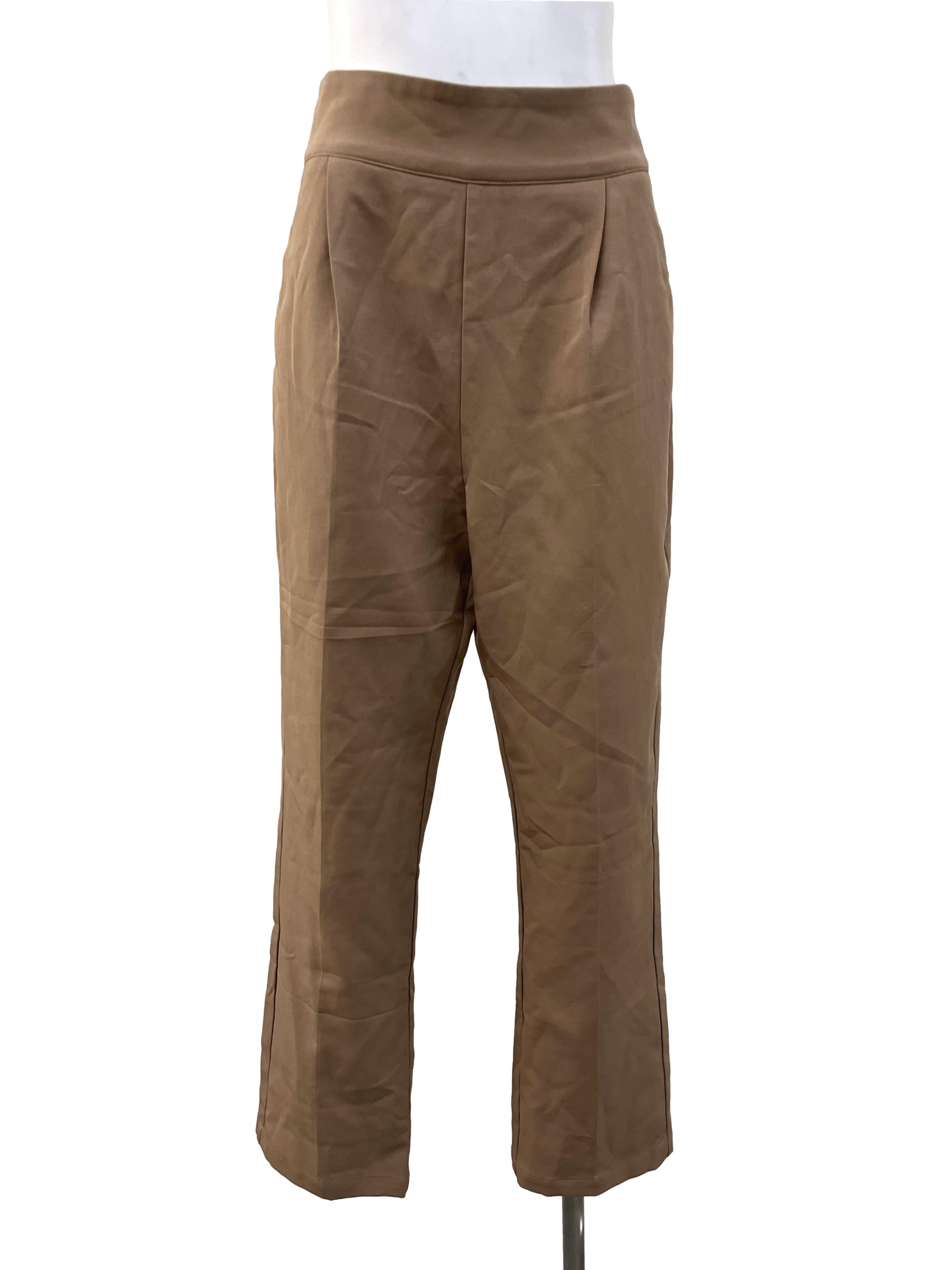 Brown Tailored Trousers