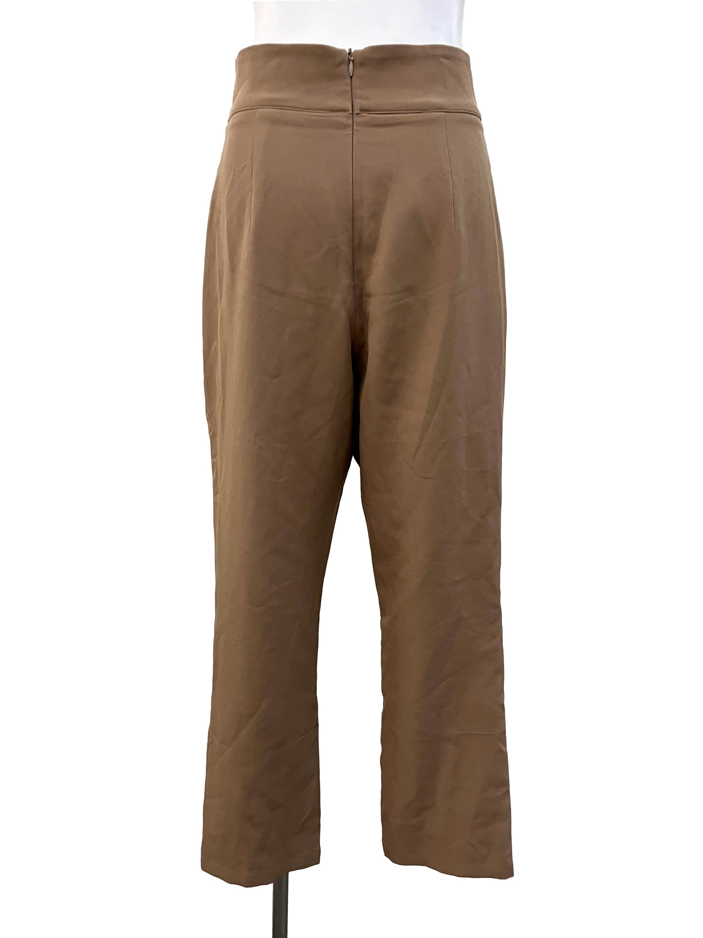Brown Tailored Trousers