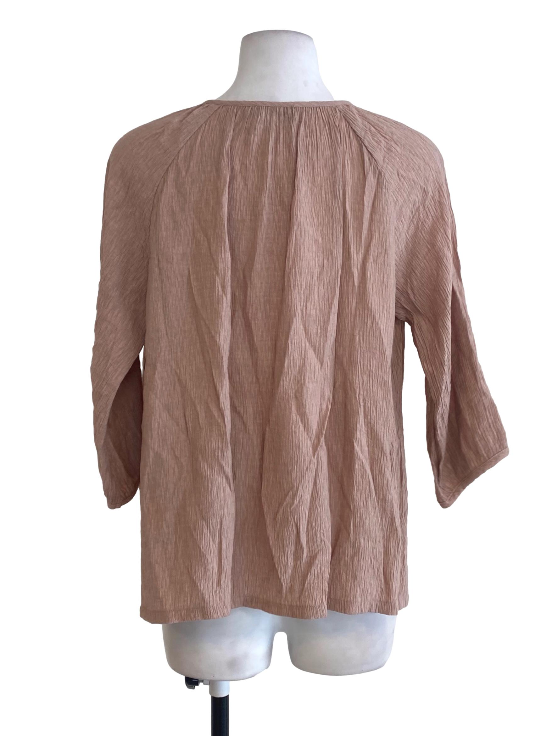 Dusty Pink Textured Top TCL