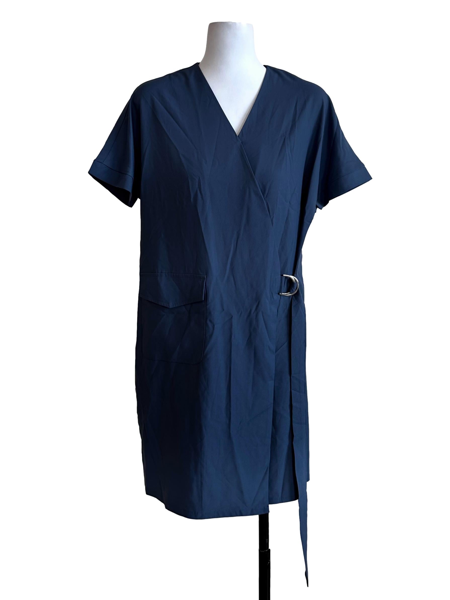 Spruce Blue Plain Dress