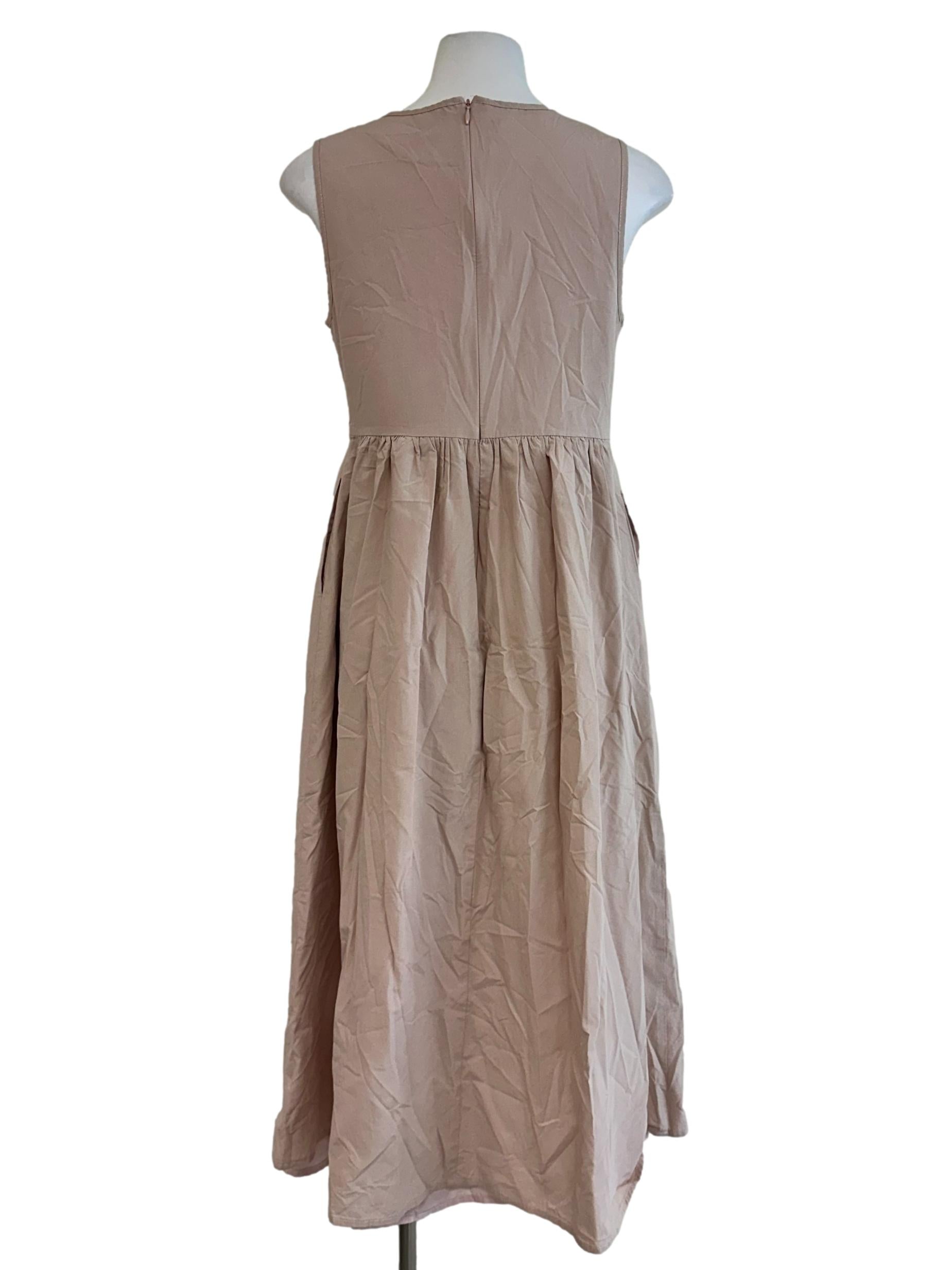 Rose Pink A-Line Dress