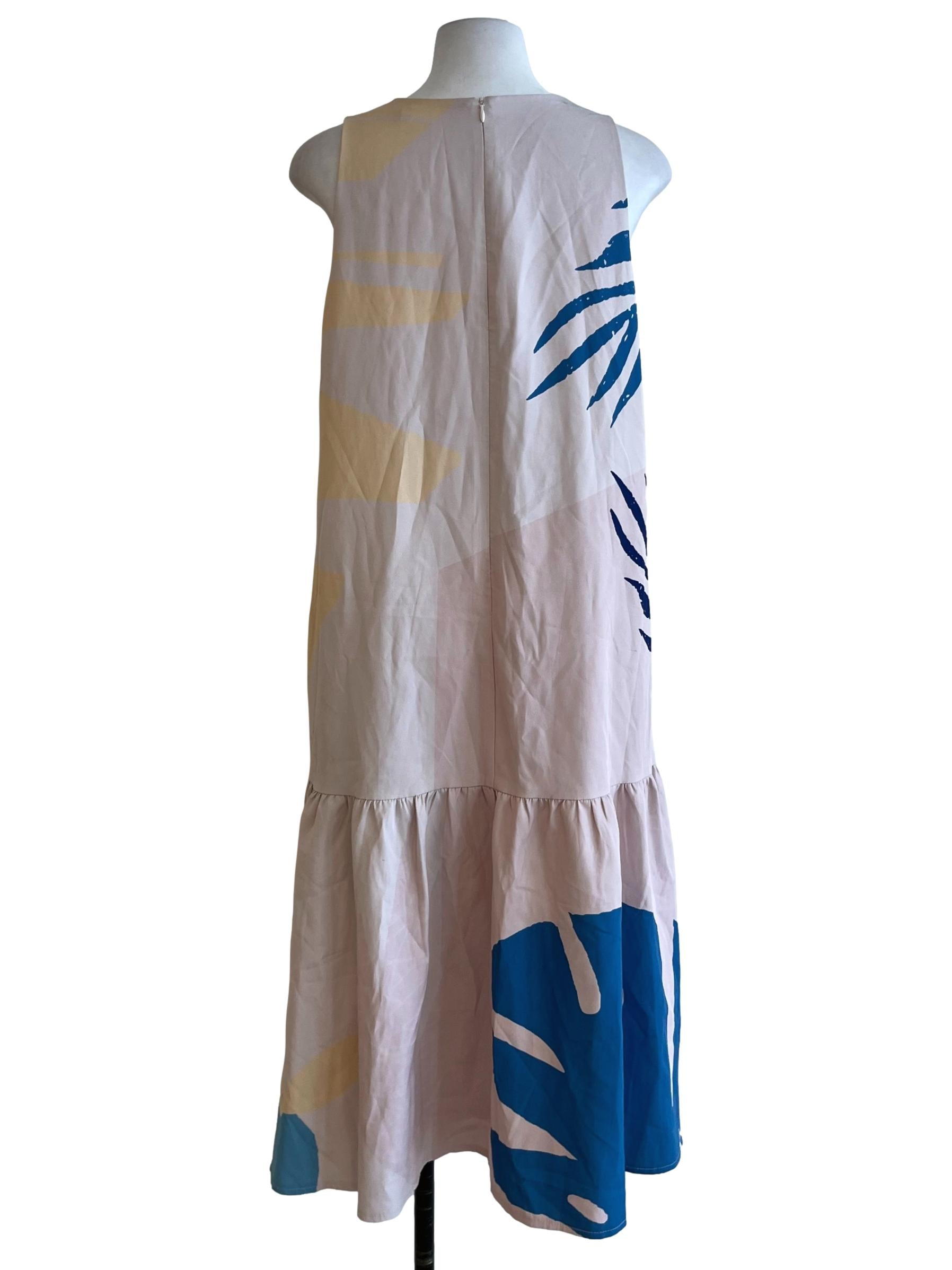 Multicolor Abstract Shift Dress