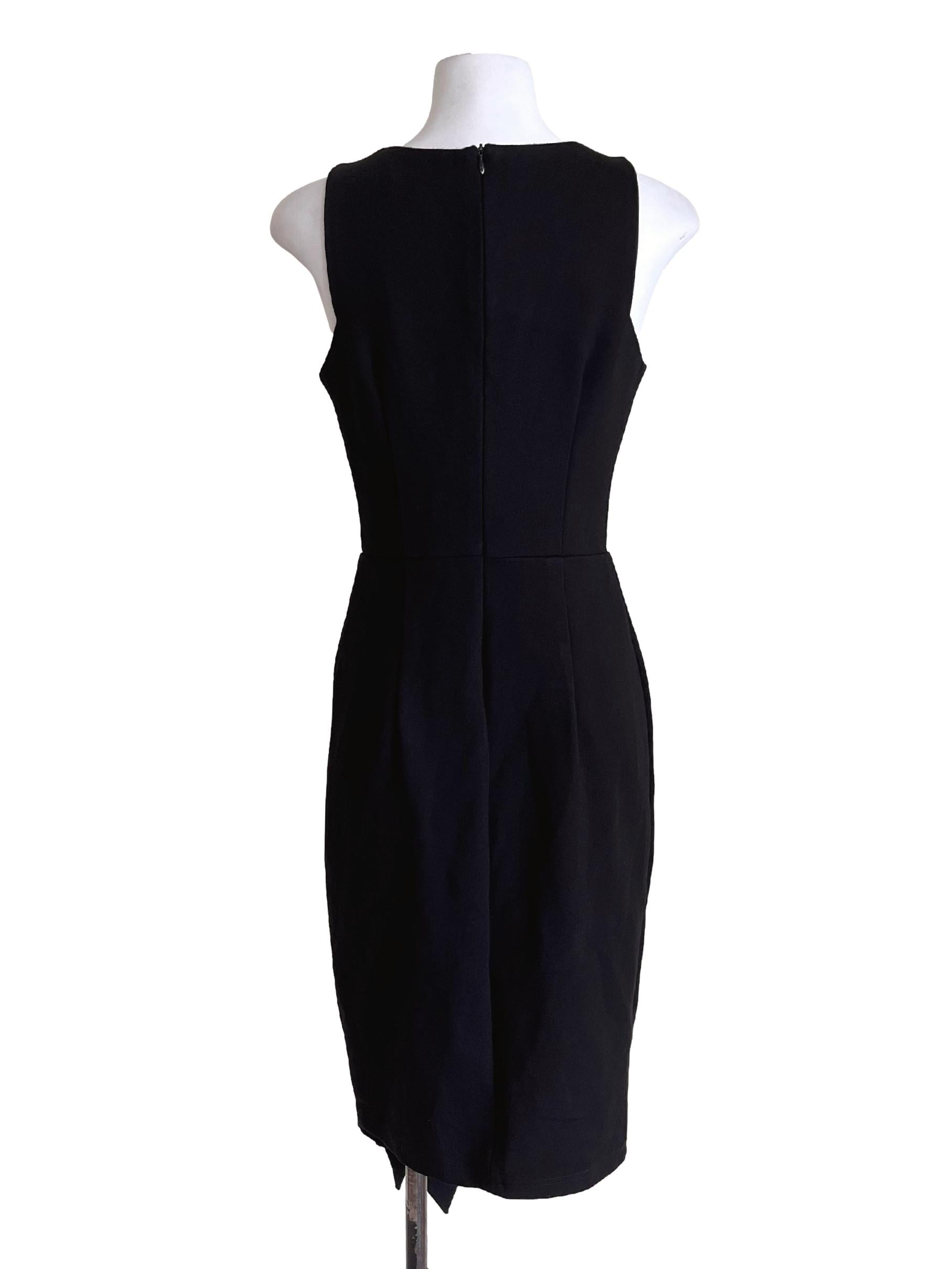 Ink Black Bodycon Dress