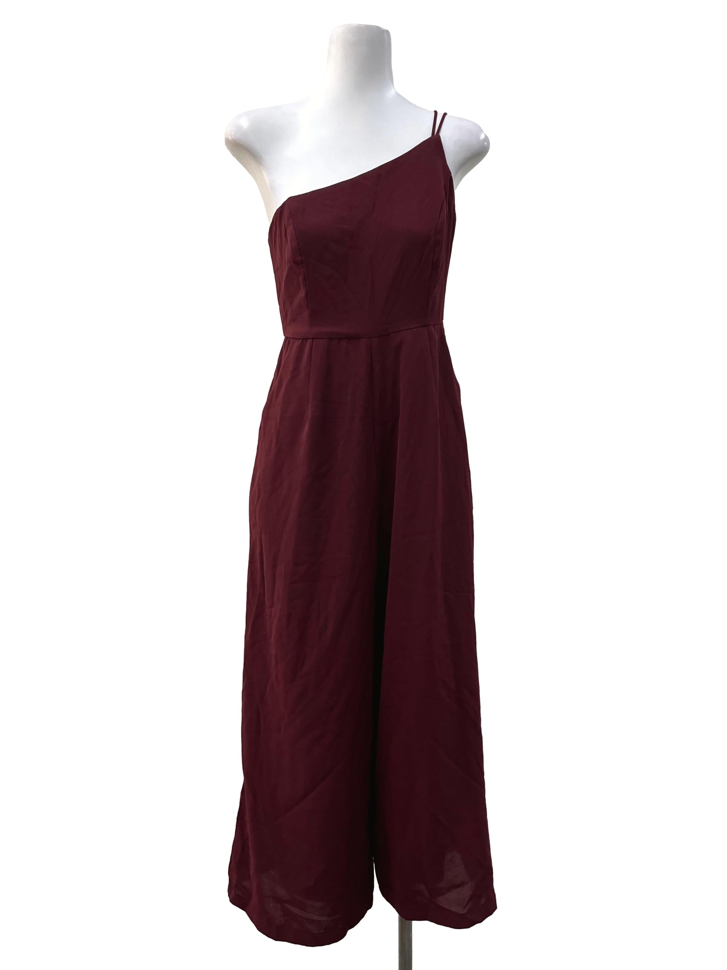 Maroon Toga Jumpsuit