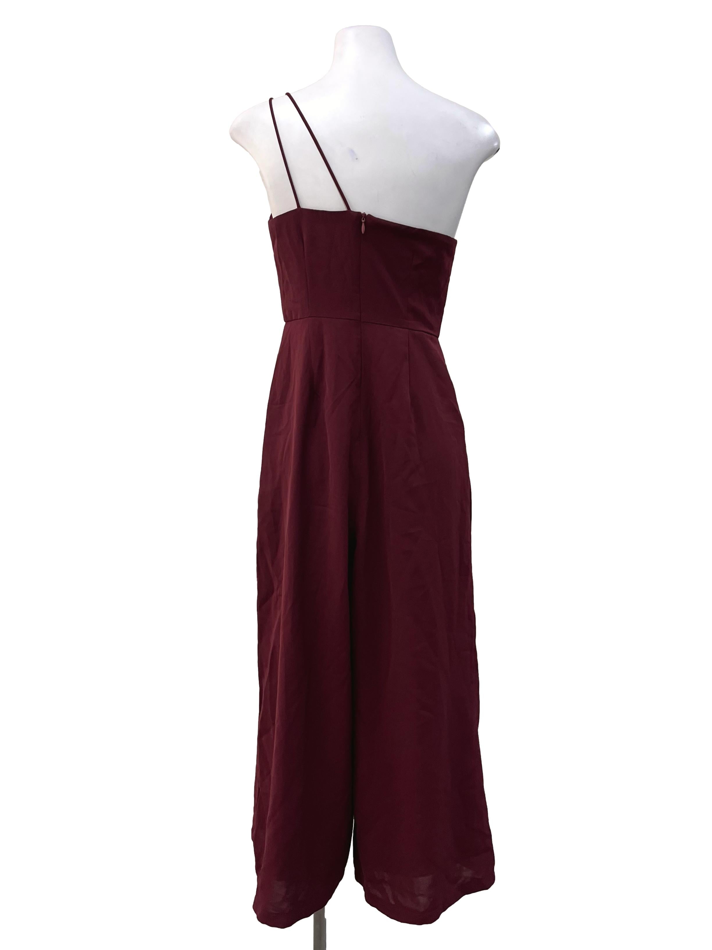 Maroon Toga Jumpsuit