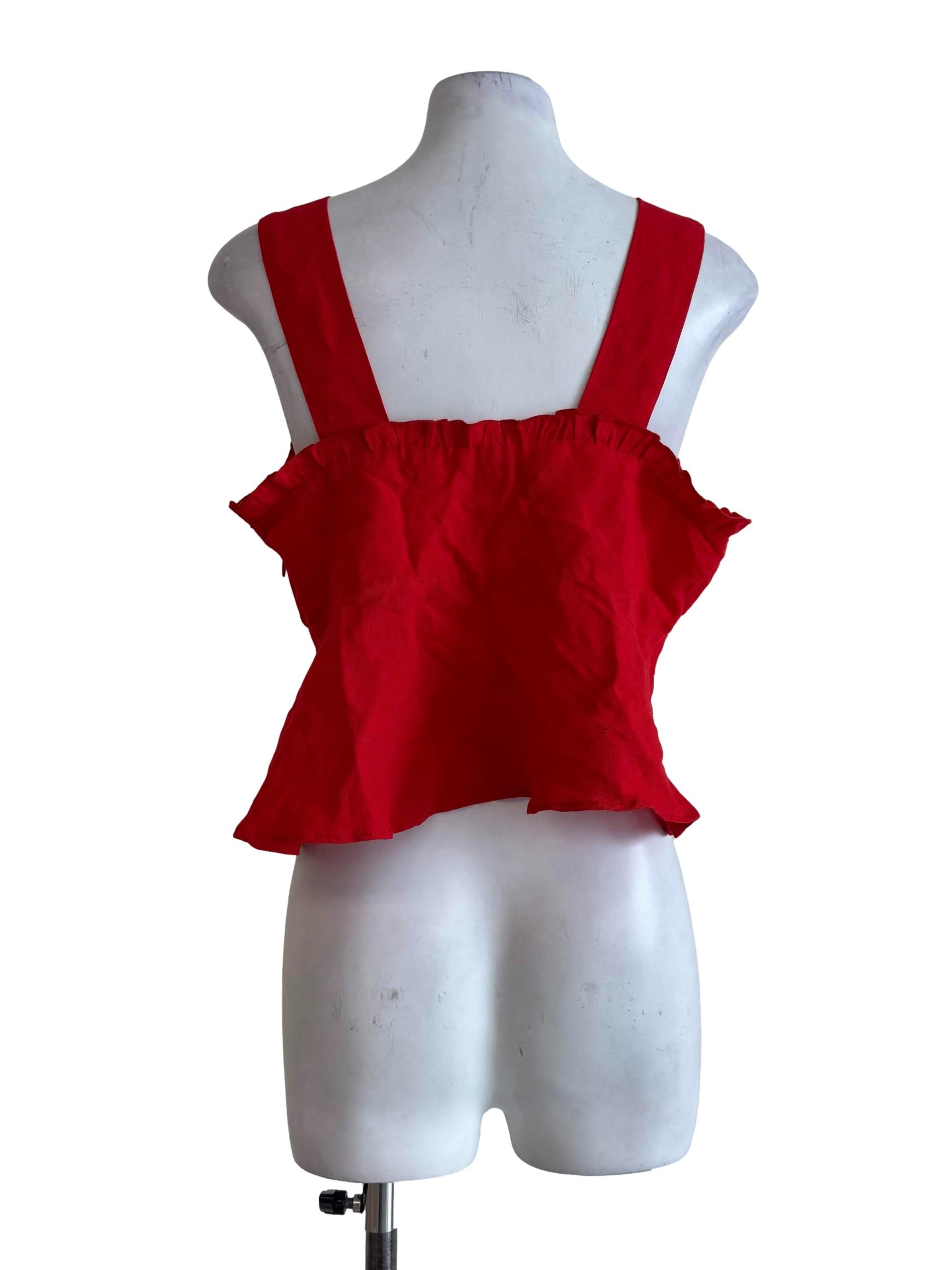 Fire Red Camisole
