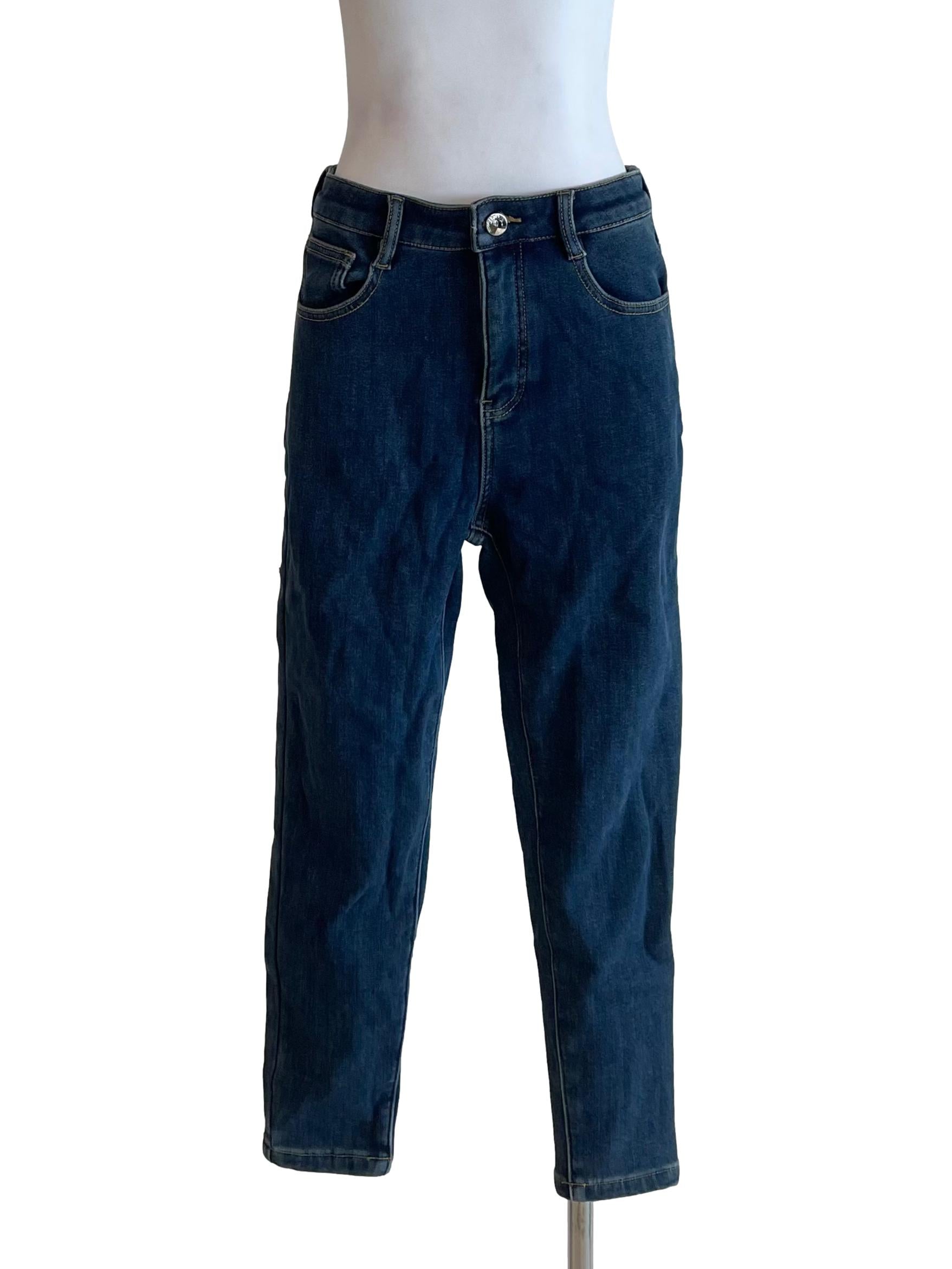 Spruce Yellow Stitch Skinny Jeans