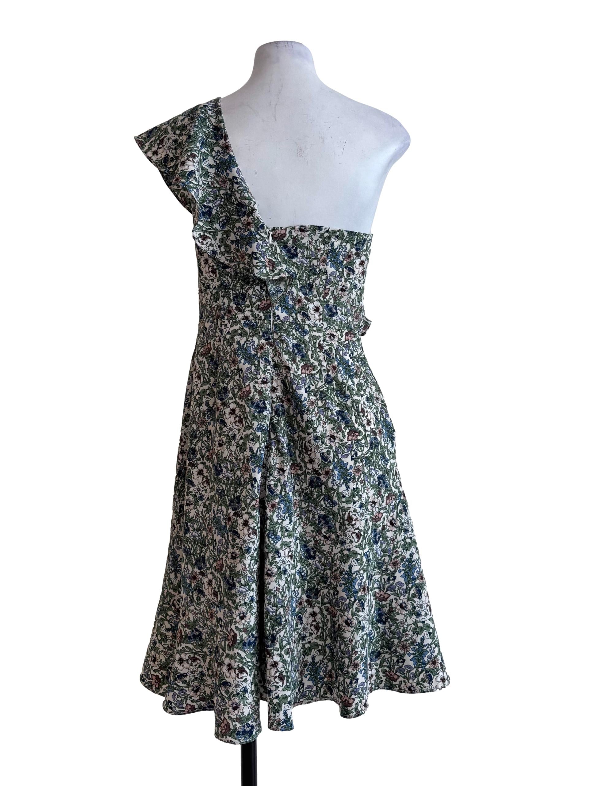 Multicolor Toga Dress