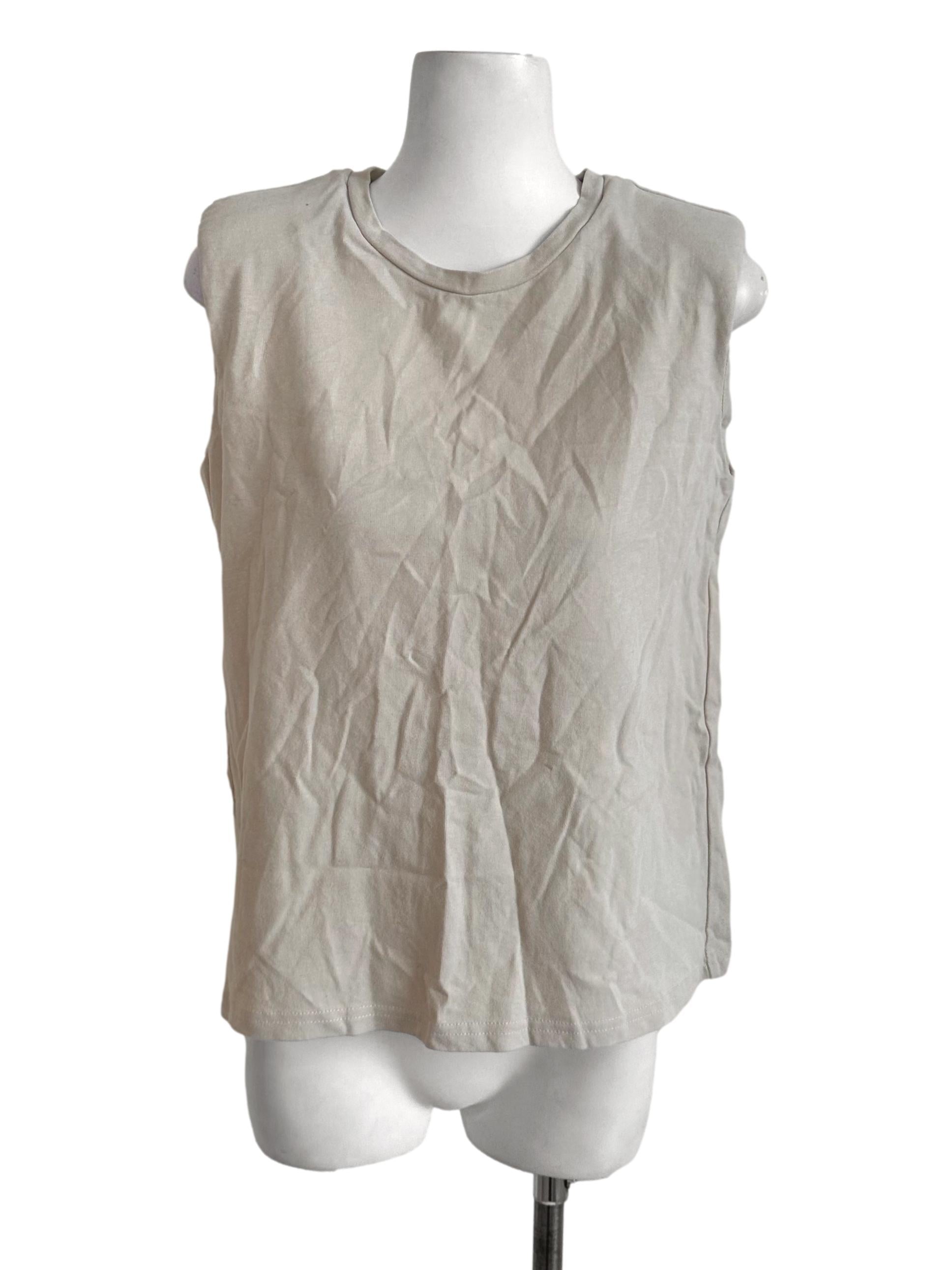 Sand Beige Plain Top TCL
