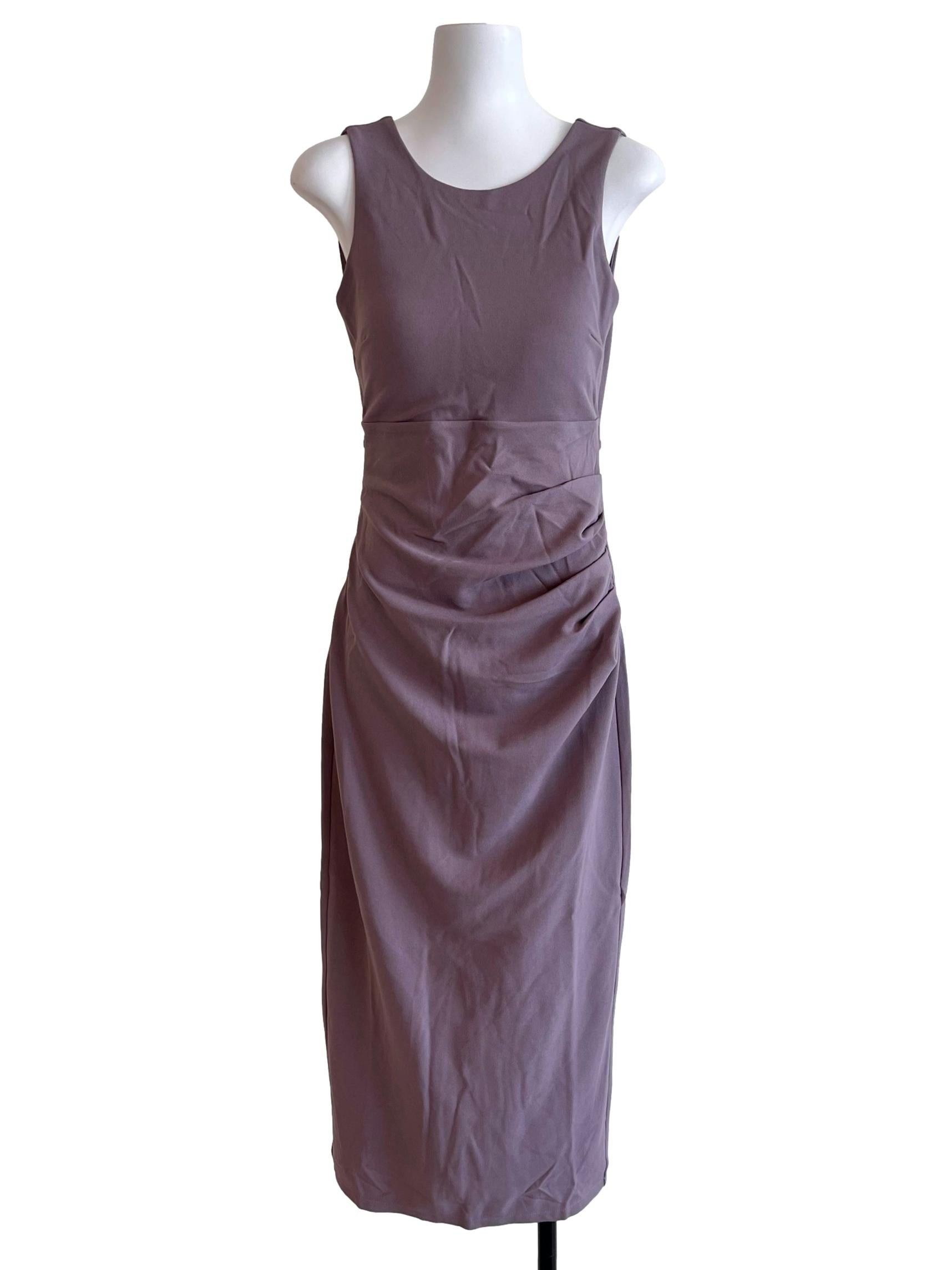 Mauve Purple Bodycon Dress