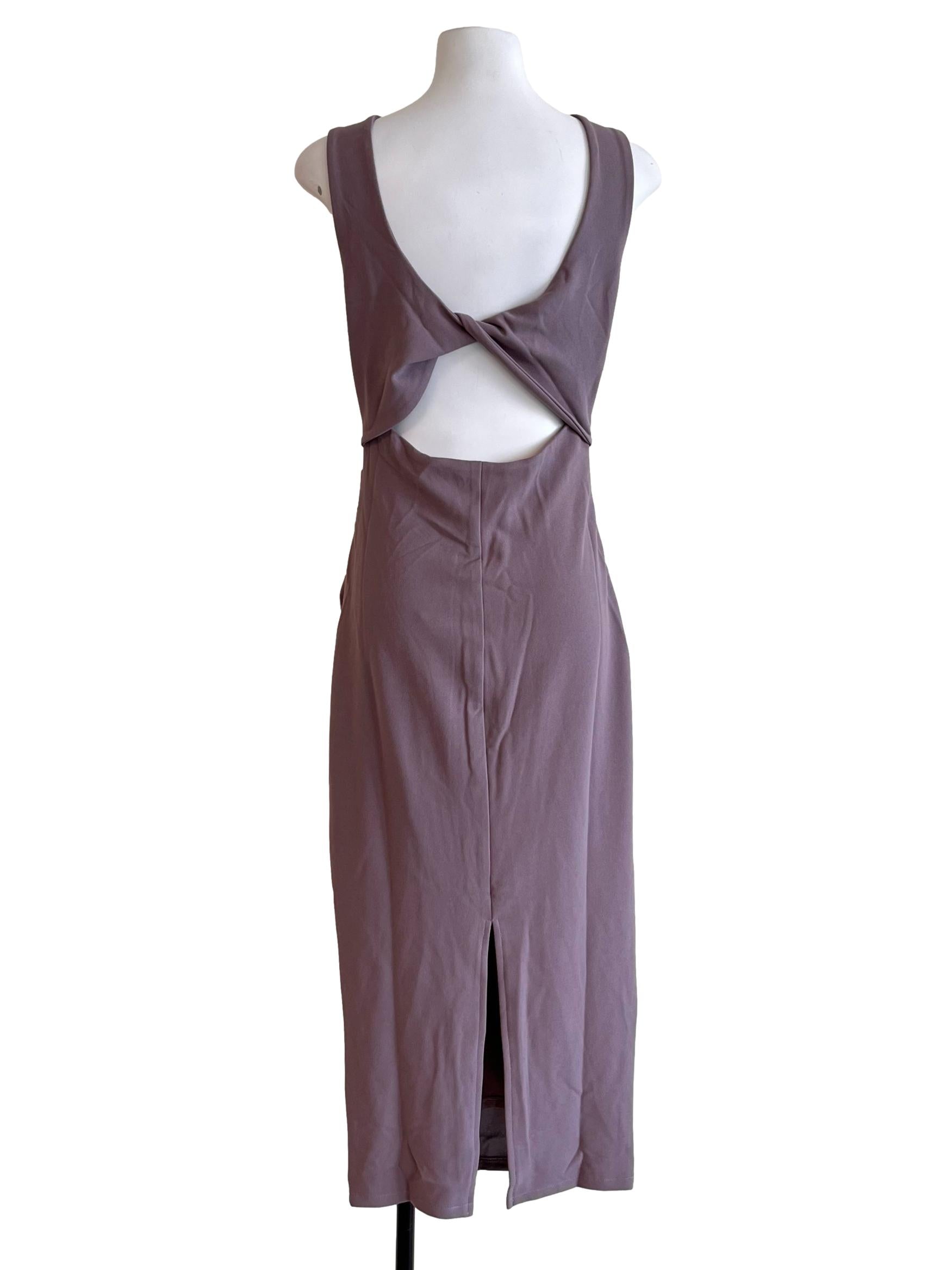 Mauve Purple Bodycon Dress