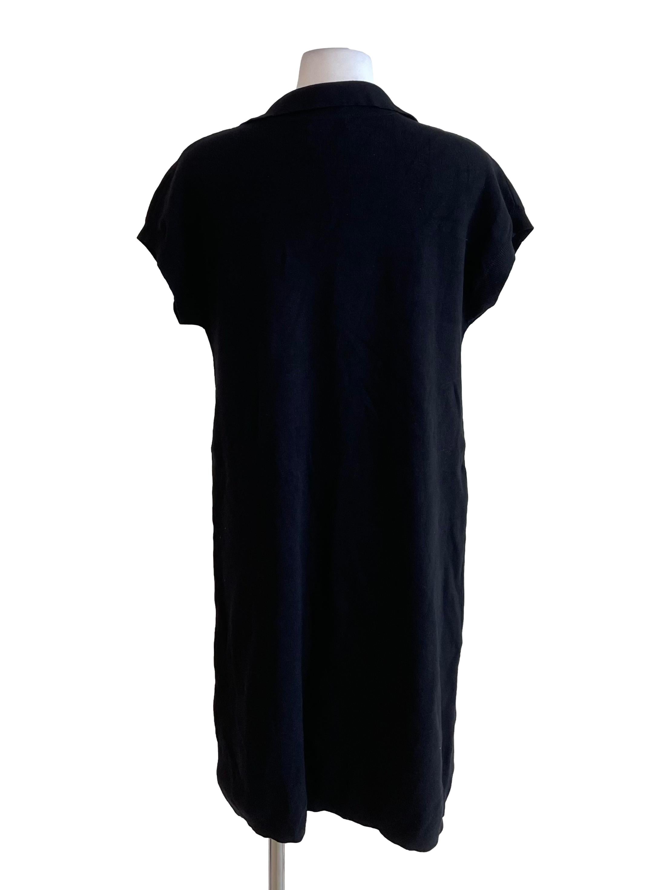 Raven Black Knit Dress