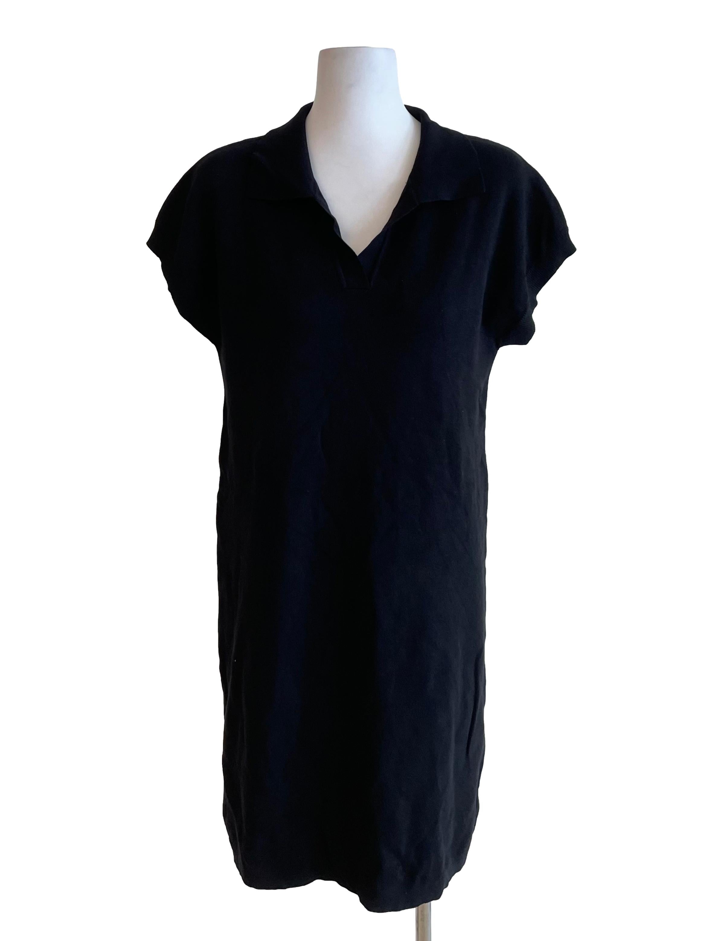 Raven Black Knit Dress