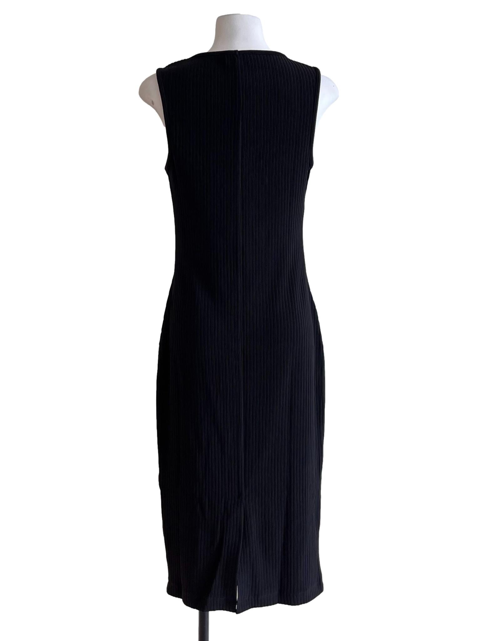 Onyx Black Bodycon Dress