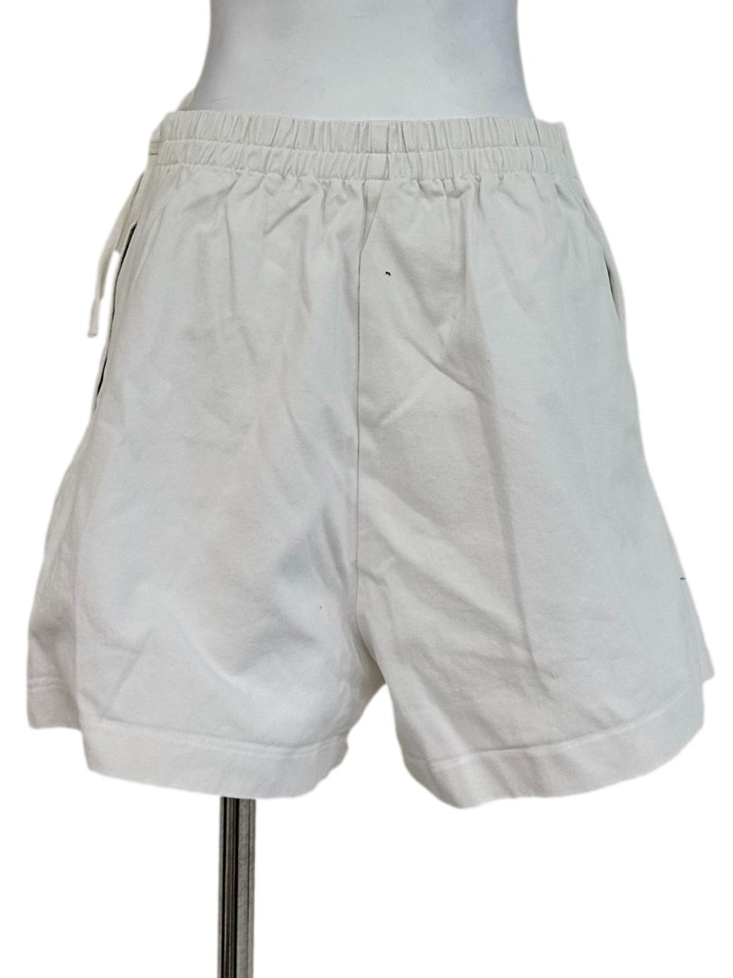 Porcelain White Wrap Skort
