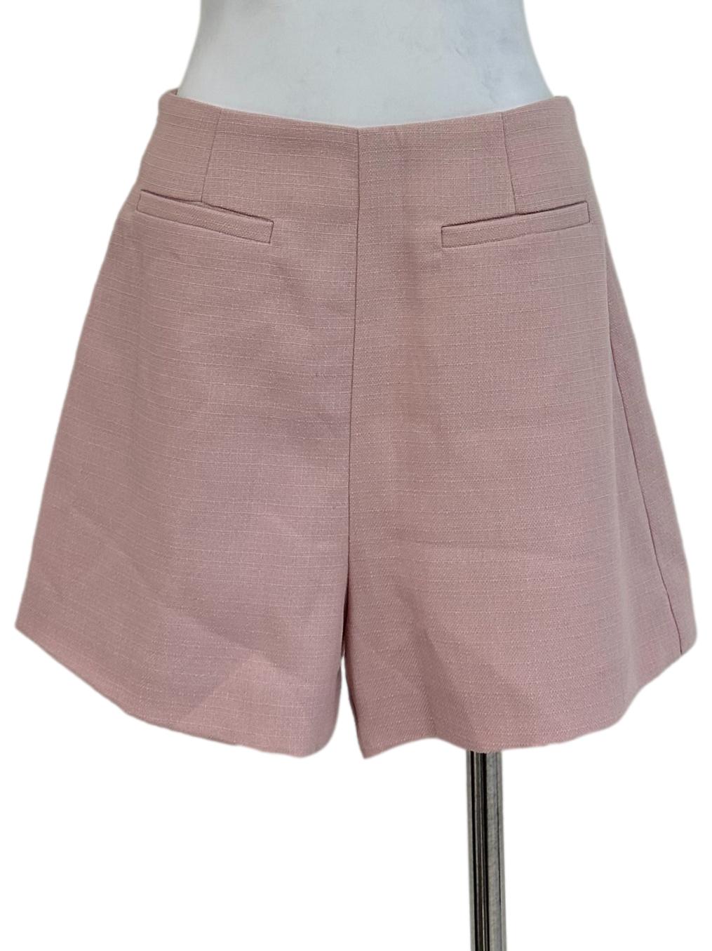 Rose Pink Textured Short