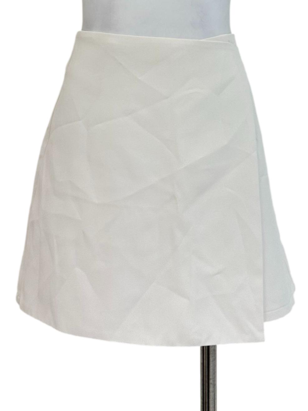 Off White Plain Skort
