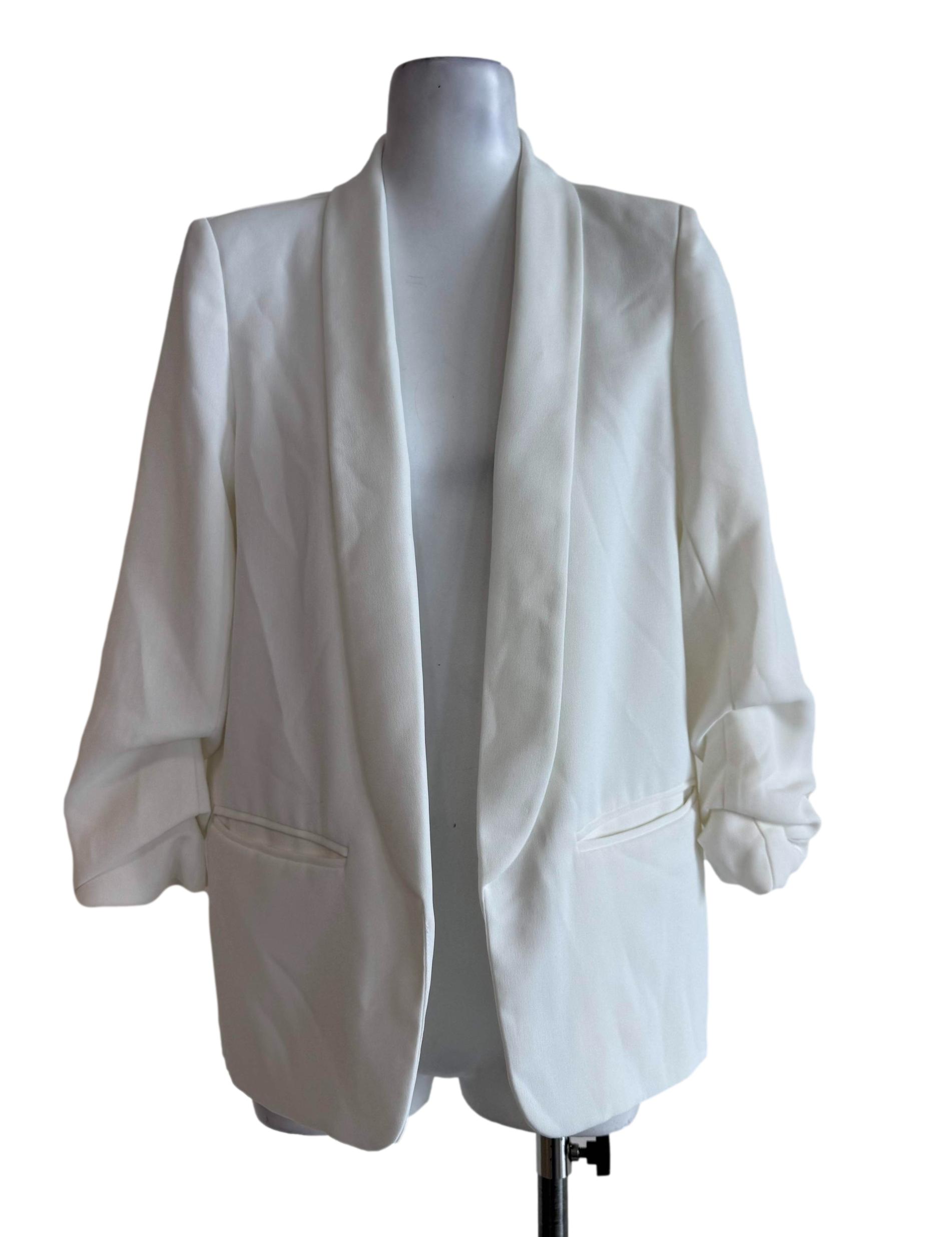 Snow White Long Sleeve Blazer