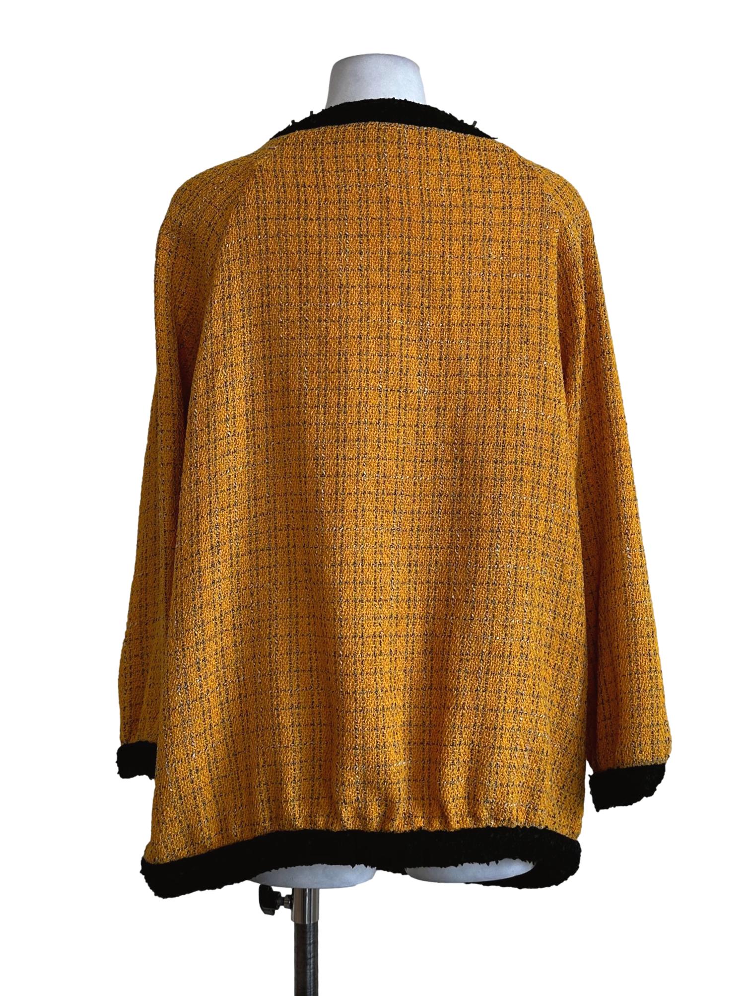 Butterscotch Yellow Knit Cardigans