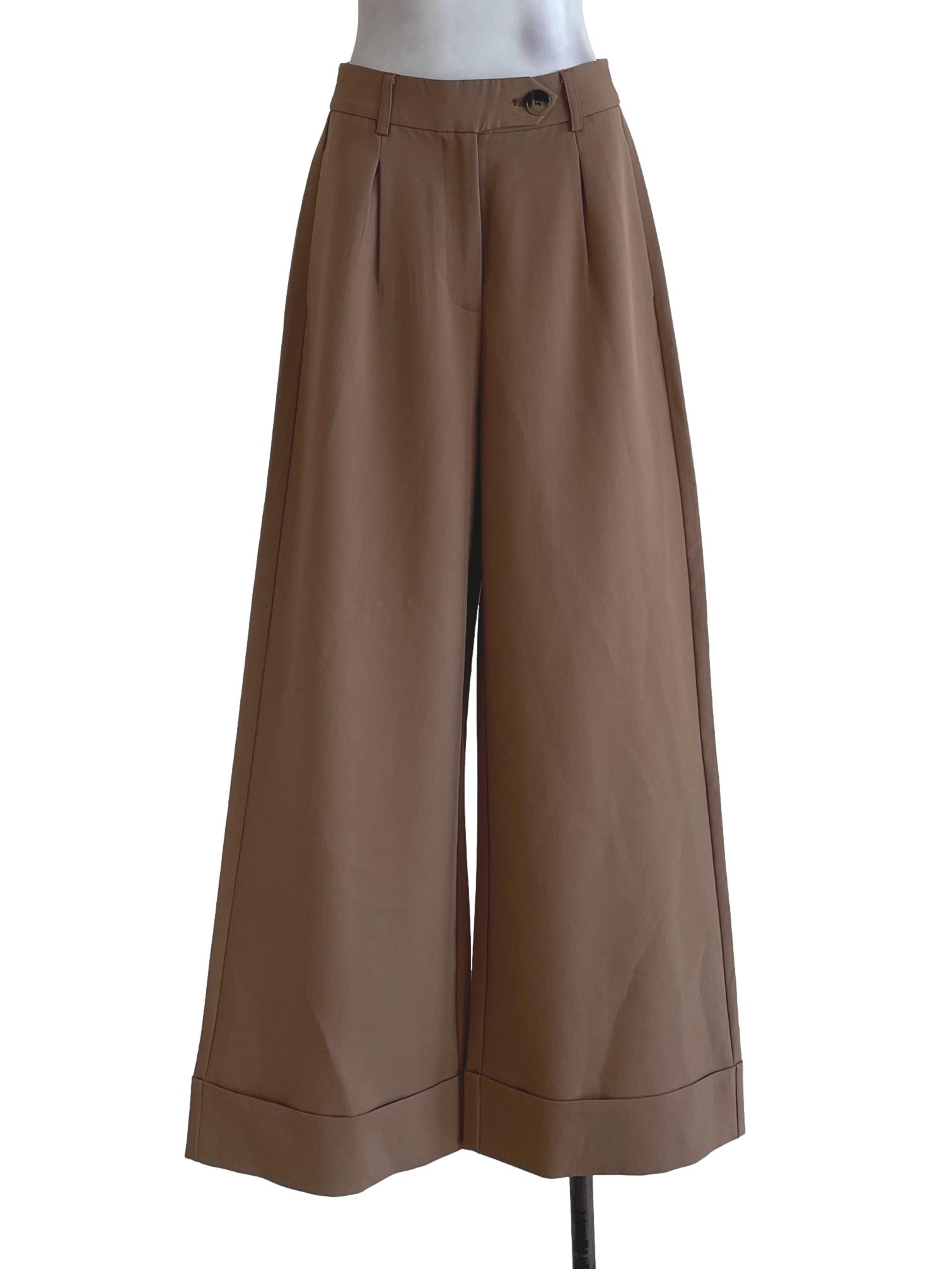 Peanut Brown Formal Pants