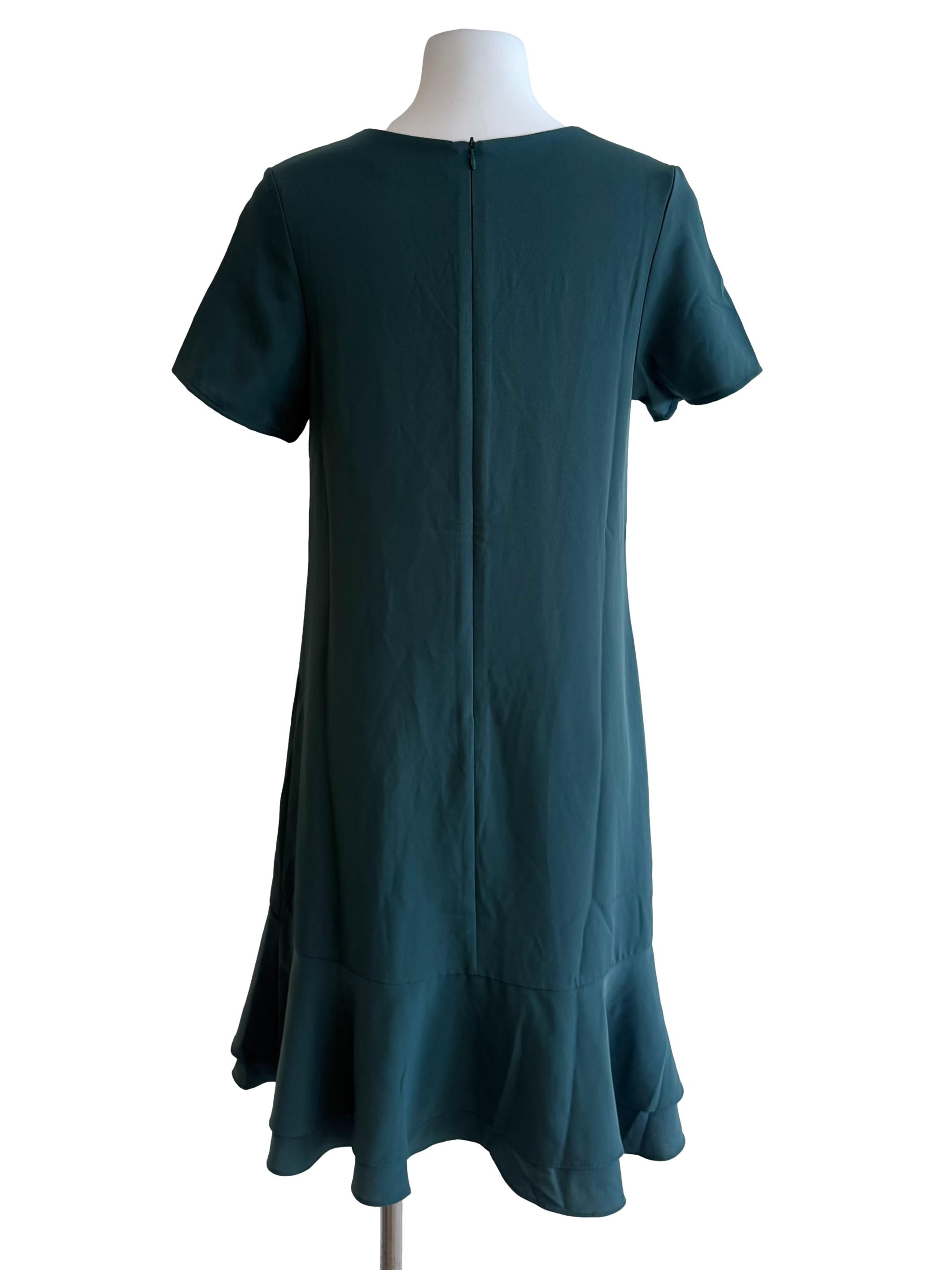 Cool Green Dropwaist Dress