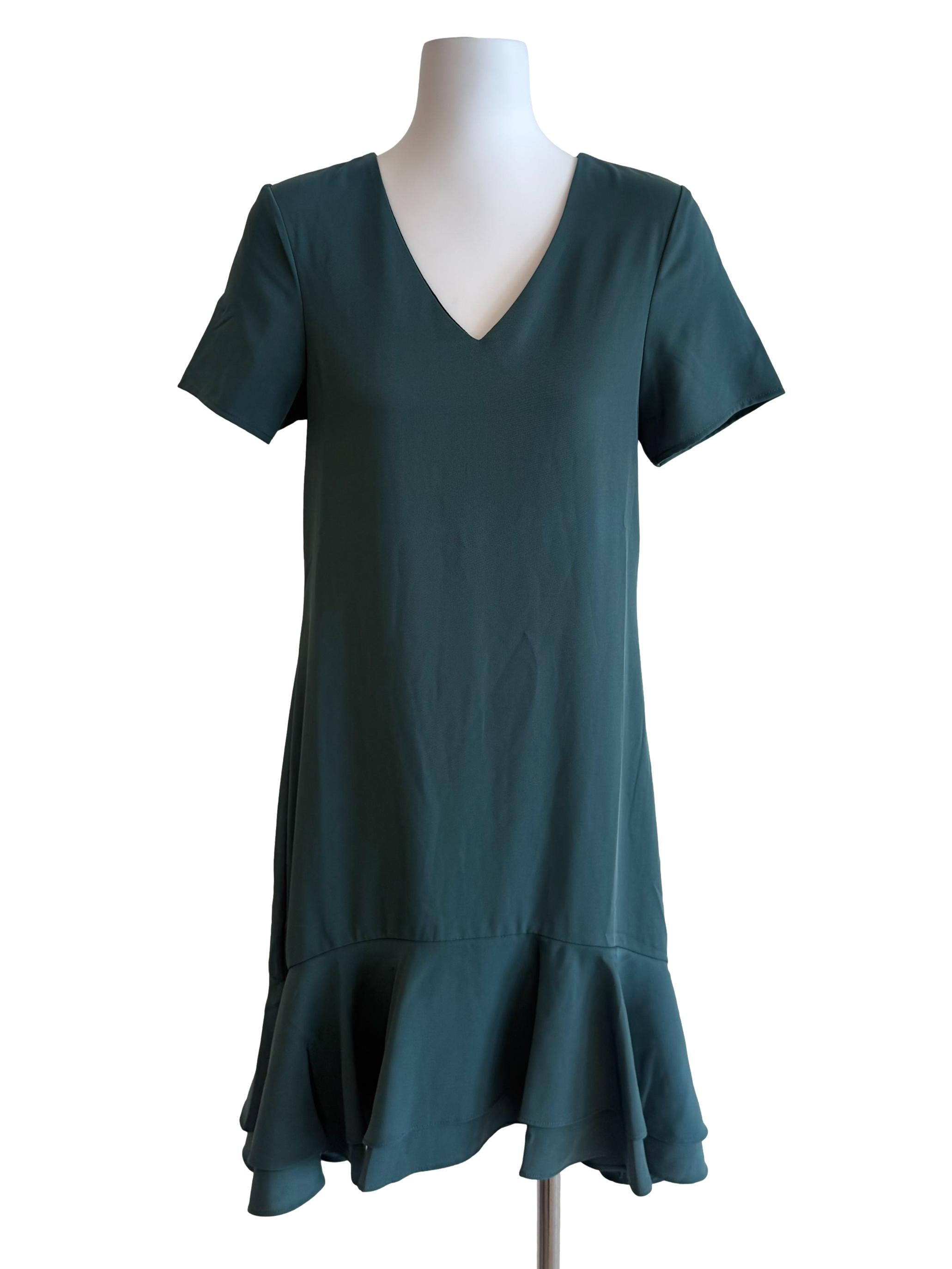 Cool Green Dropwaist Dress