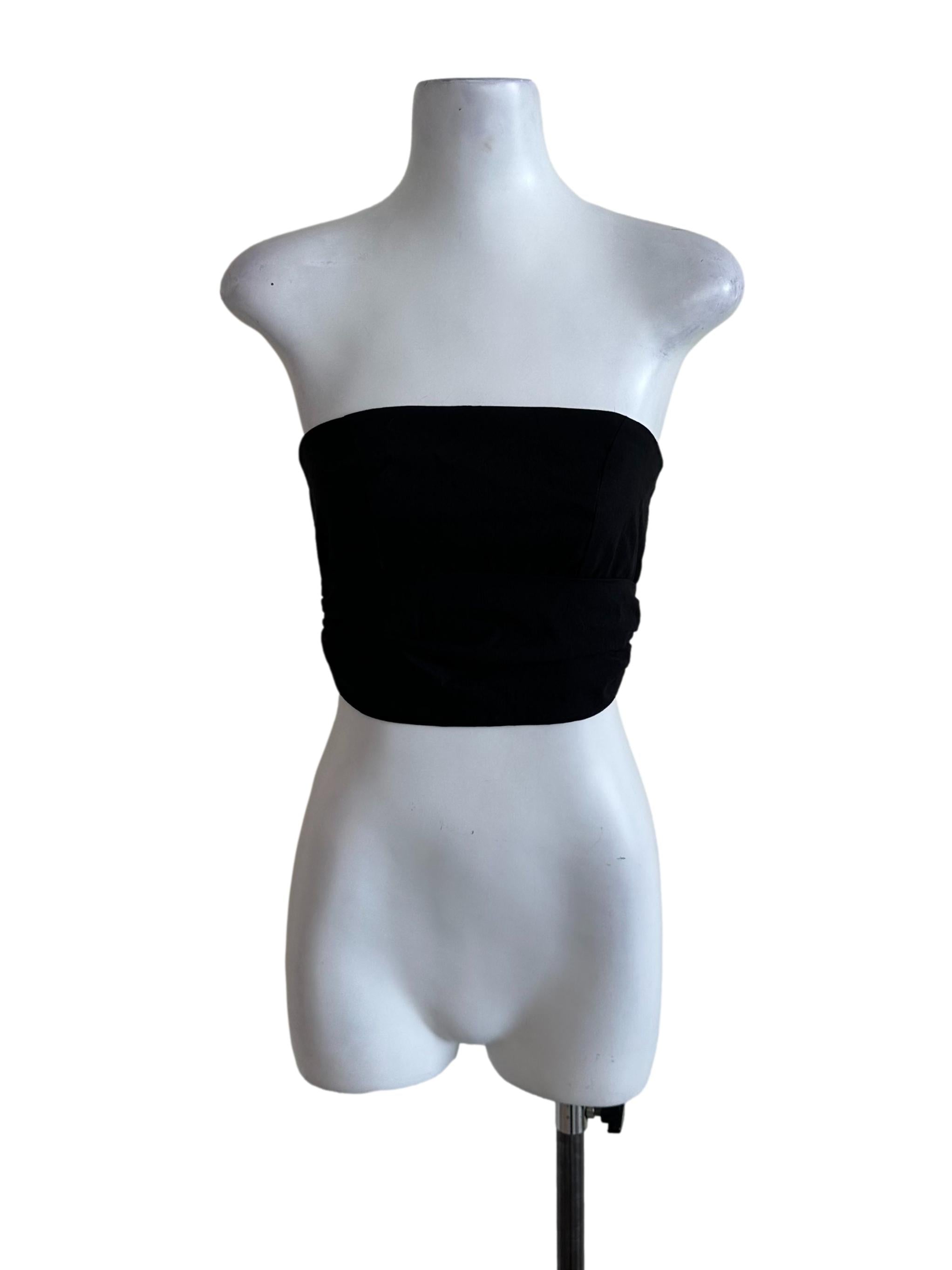 Raven Black Tube Top