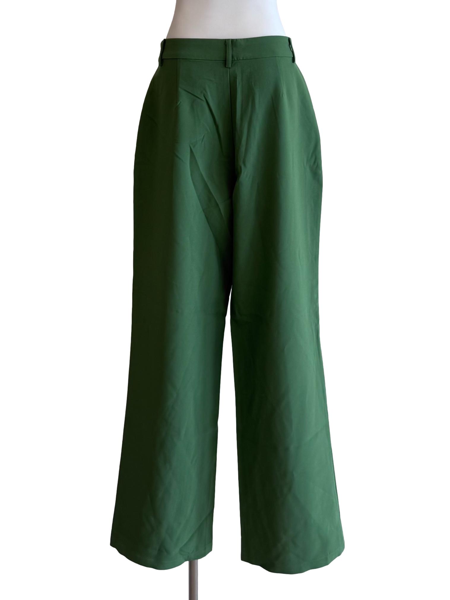 Green Formal Pants