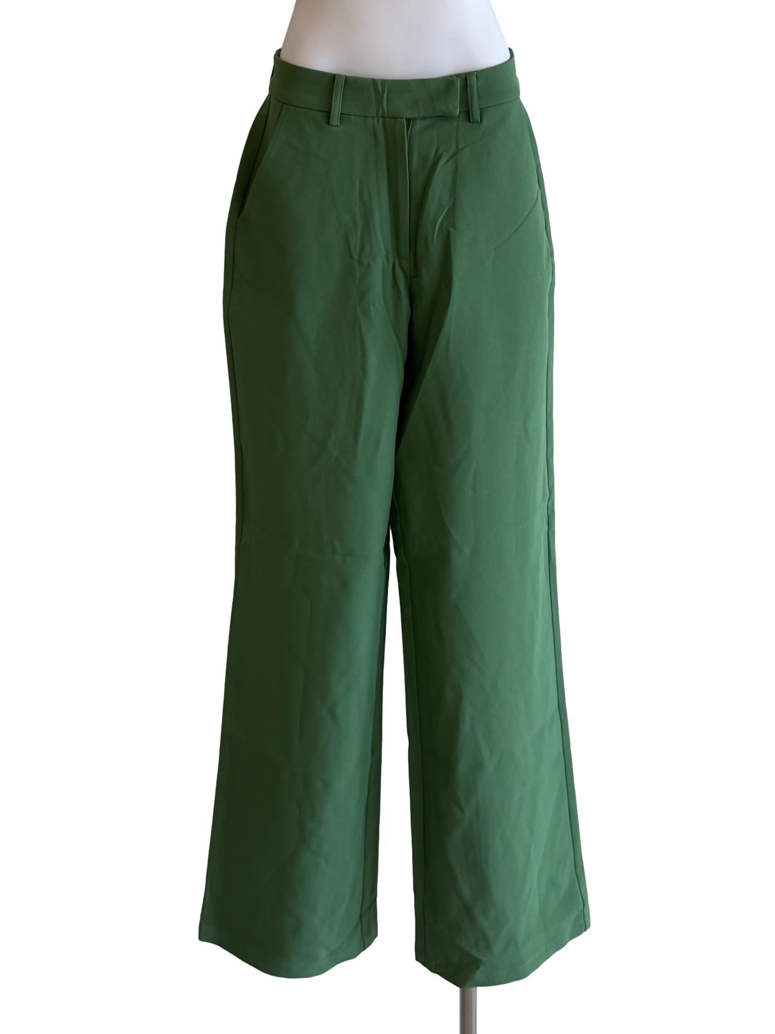 Green Formal Pants