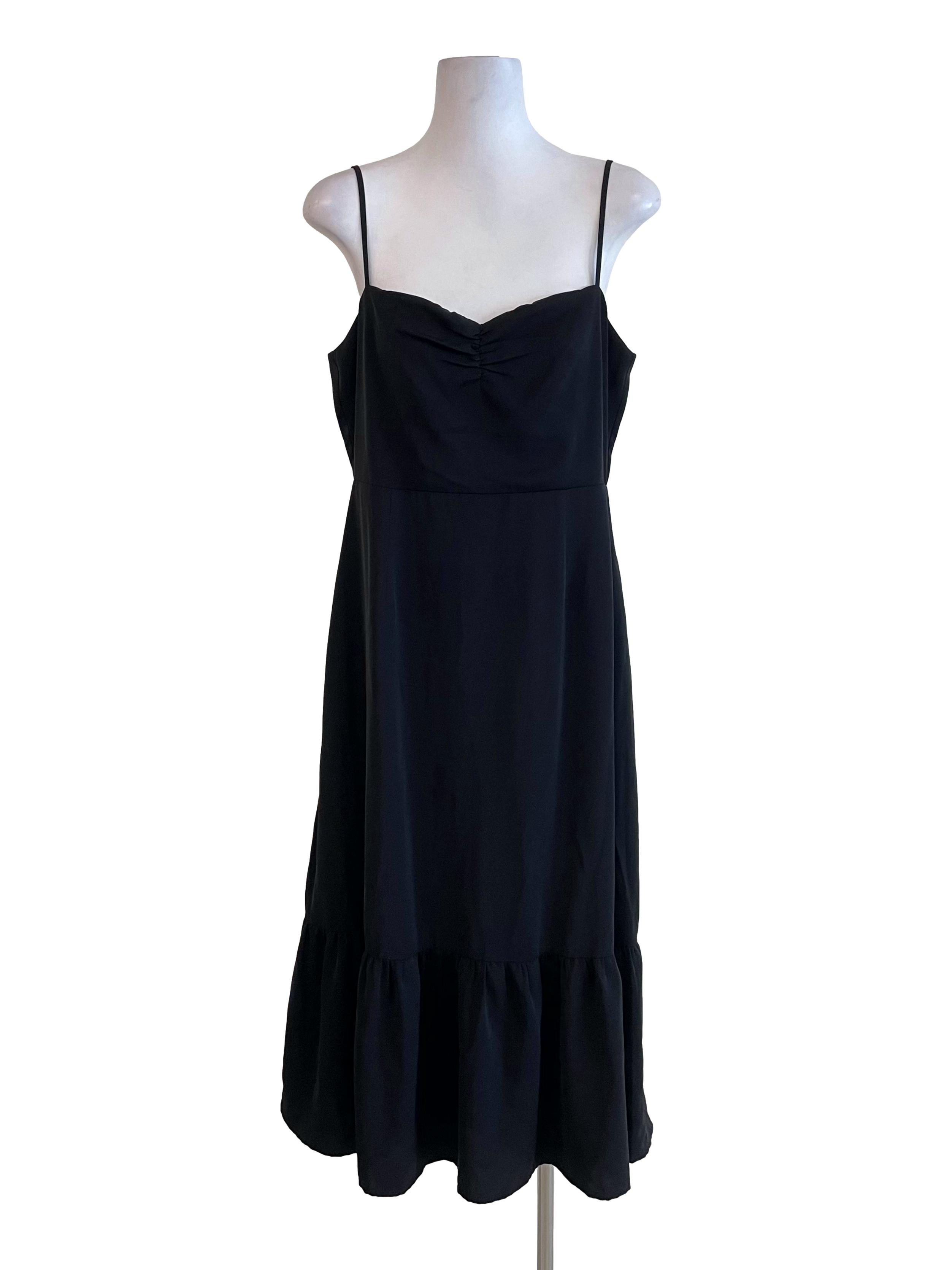 Black Sweetheart Cami Dress