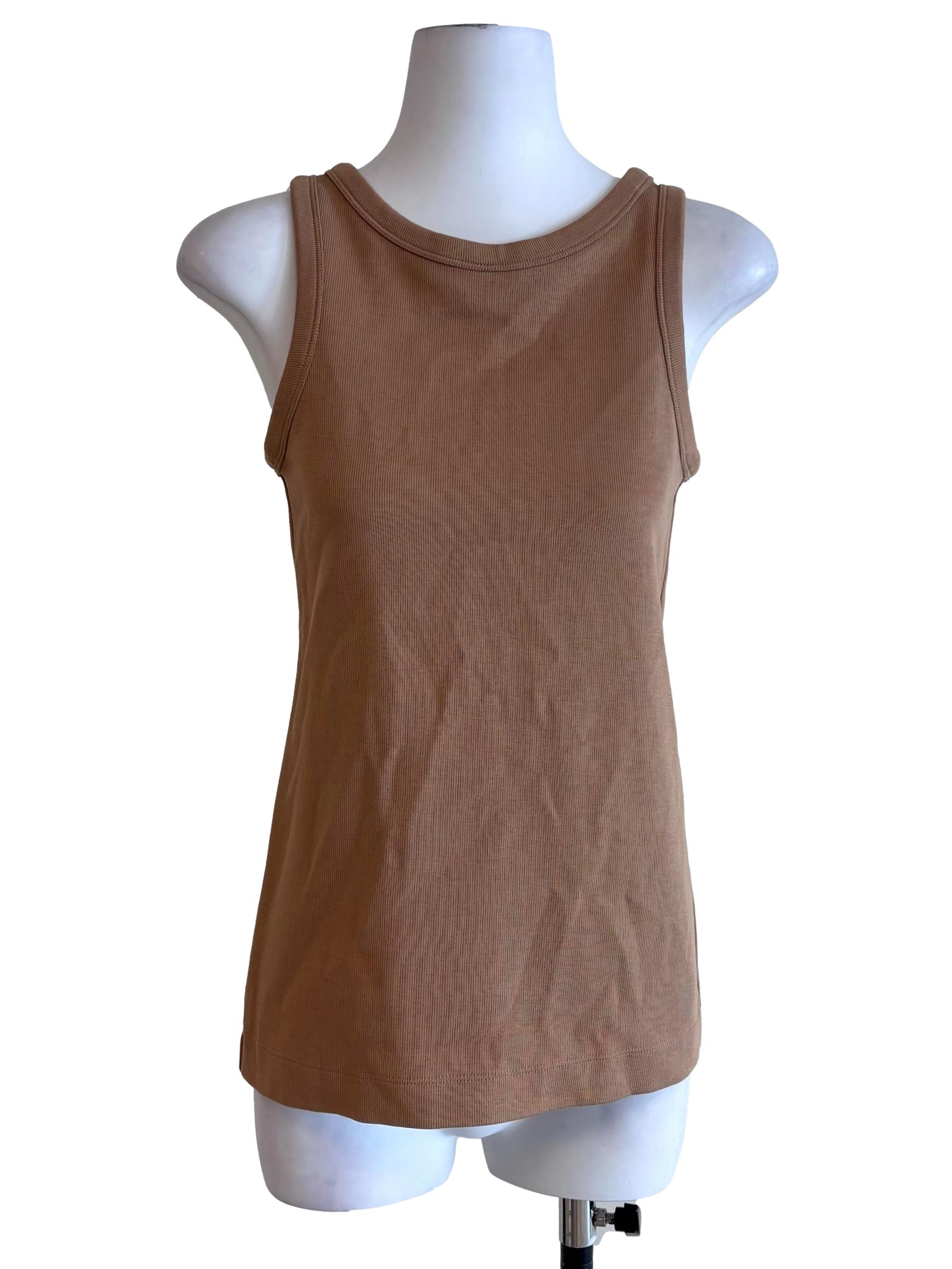 Peanut Brown Tank Top