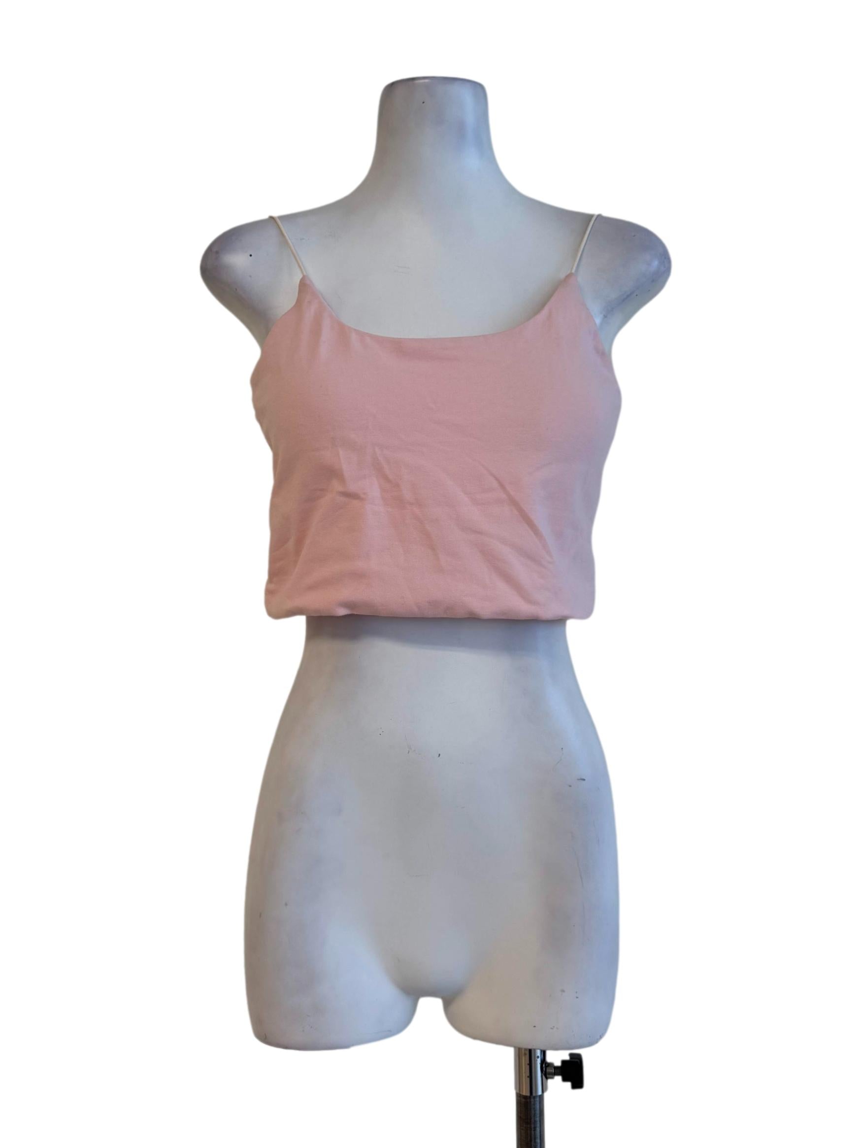 Cotton Candy Pink Padded Top