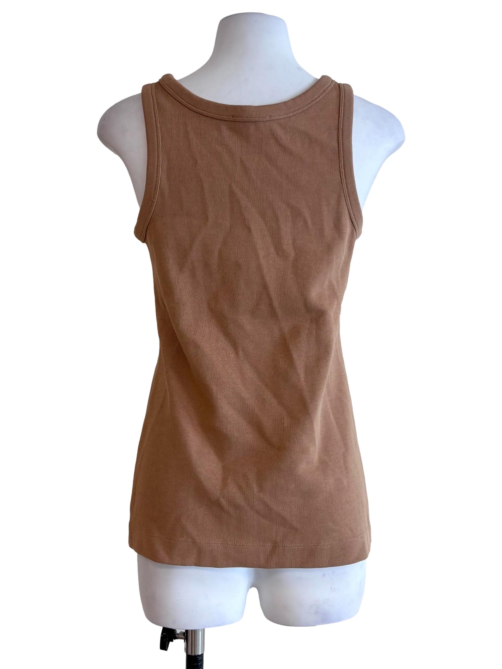 Peanut Brown Tank Top