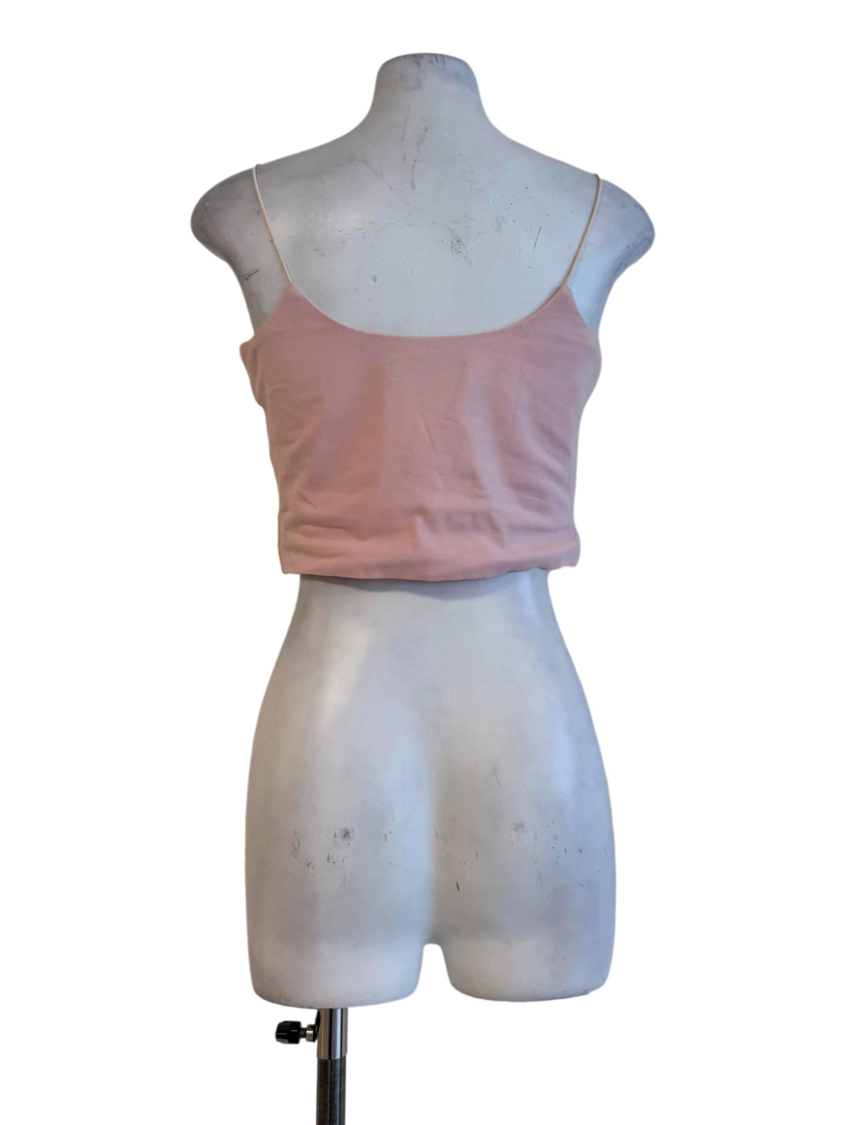 Cotton Candy Pink Padded Top