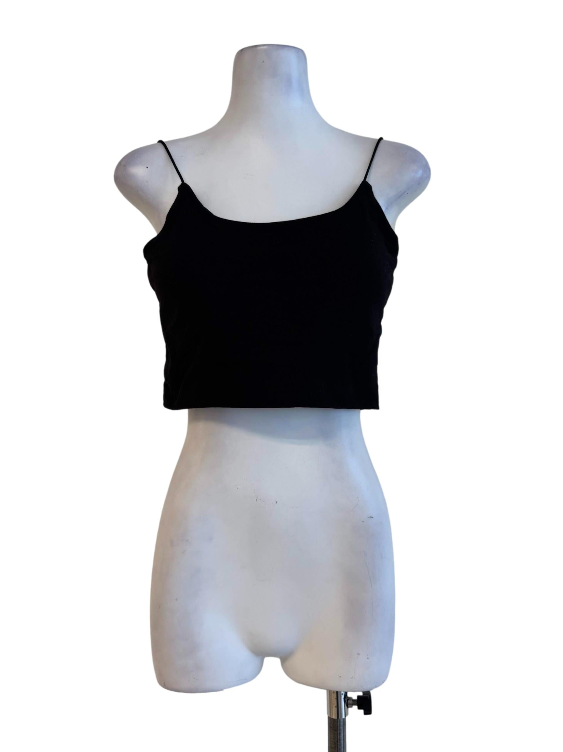 Muted Black Padded Bralette