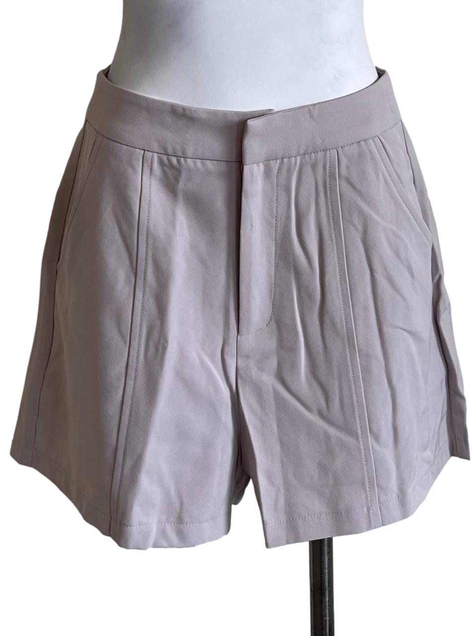 Periwinkle Purple Relaxed Shorts