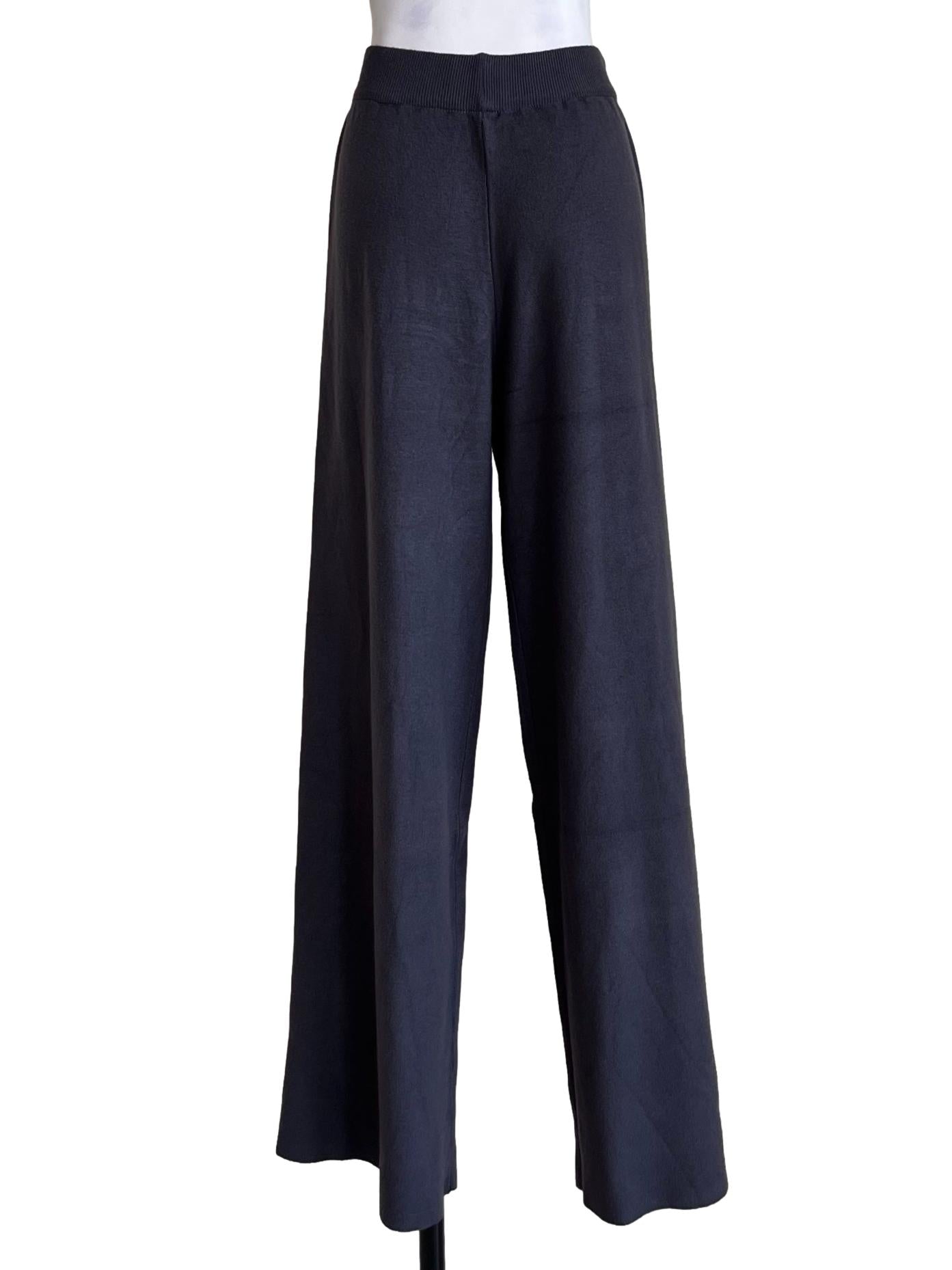 Charcoal Grey Relaxed Pants
