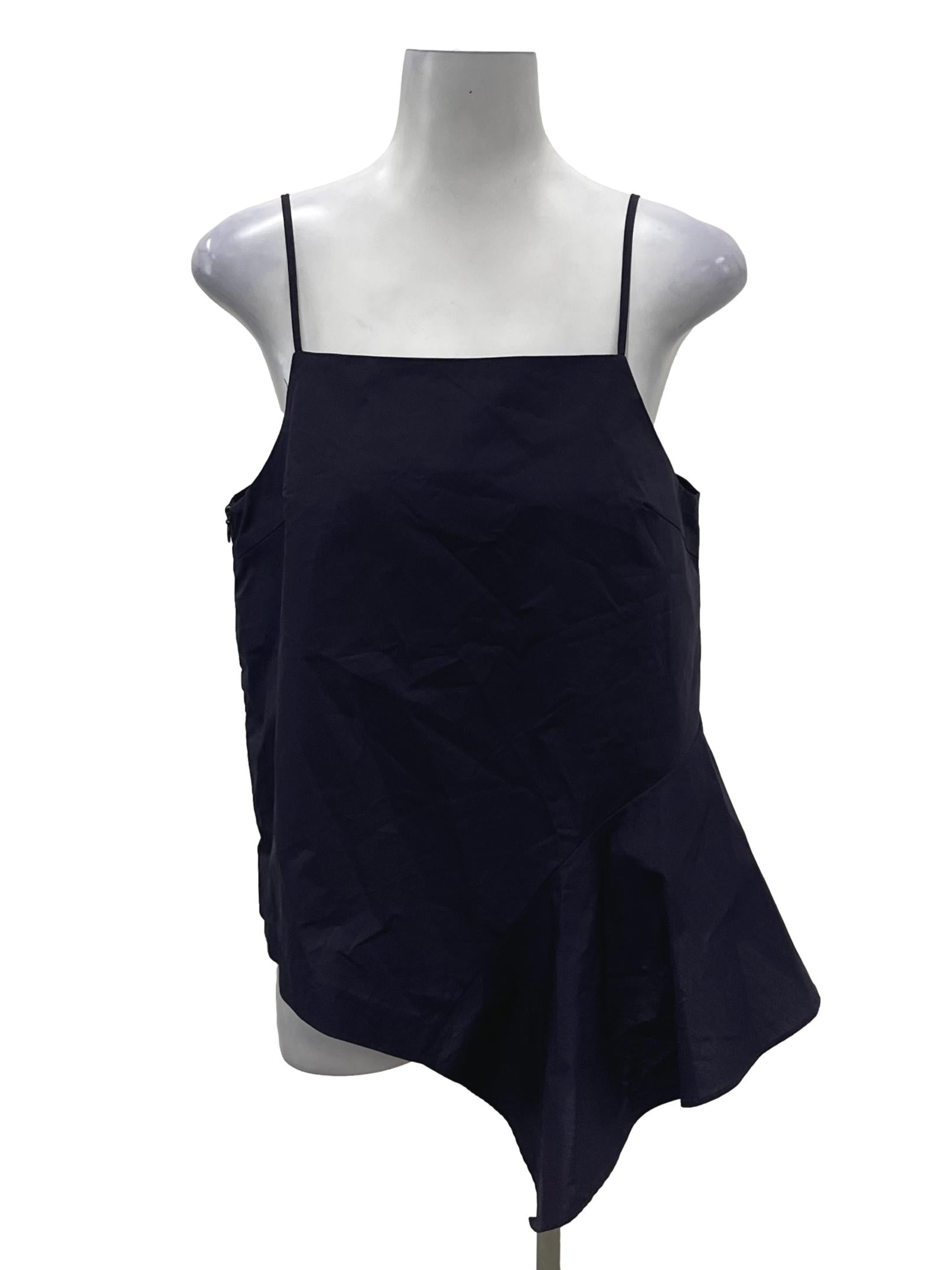 Navy Blue Across Neck Cami