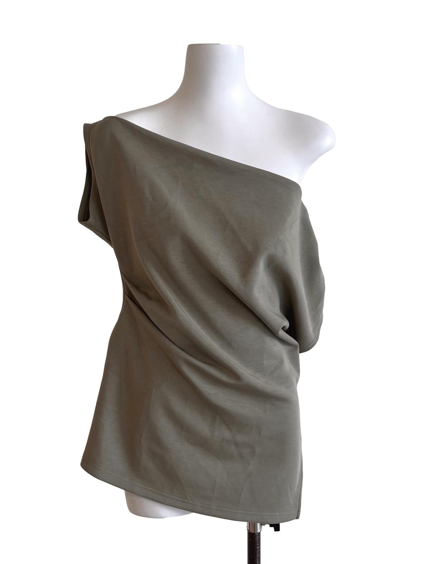 Sage Green Multi-way Drape Top LB