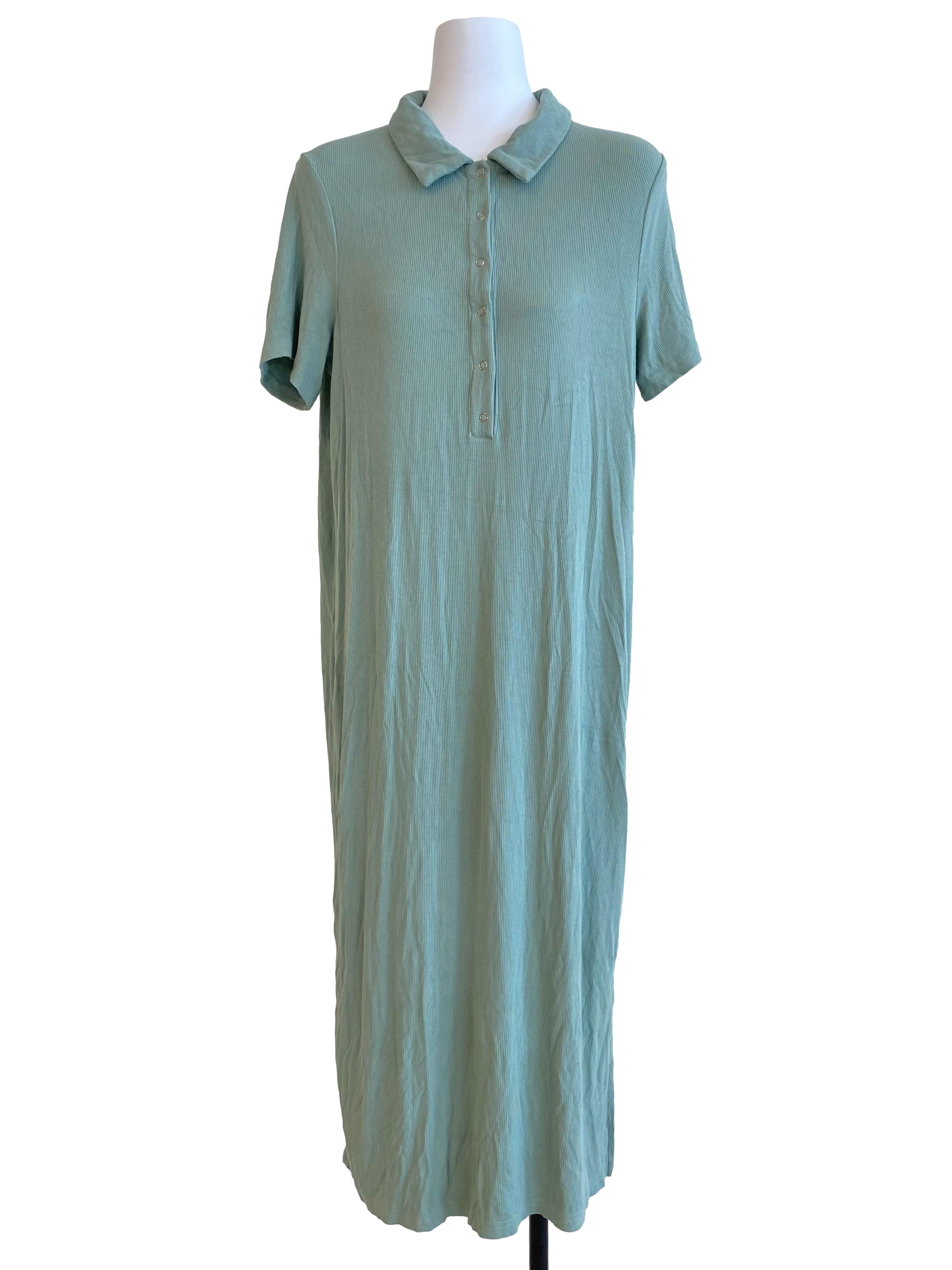 Sage Green Midi Dress