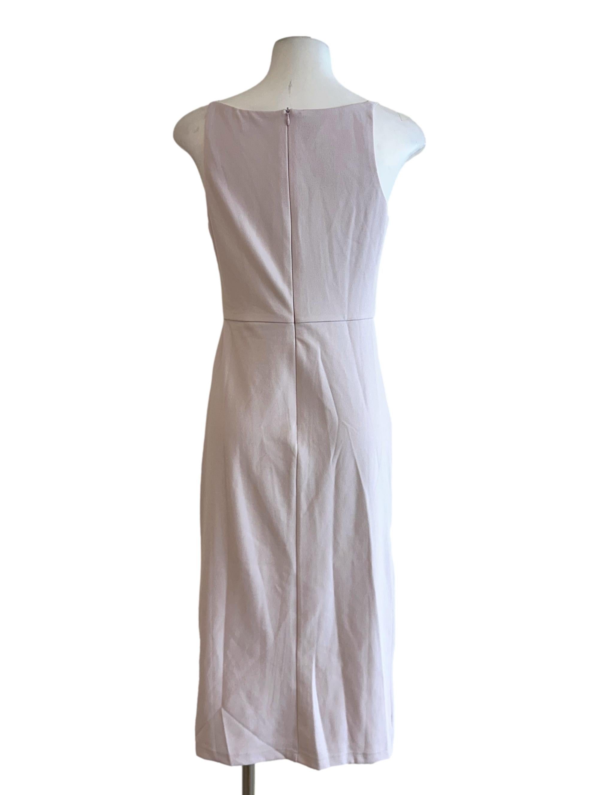 Lavender Purple Midi Dress