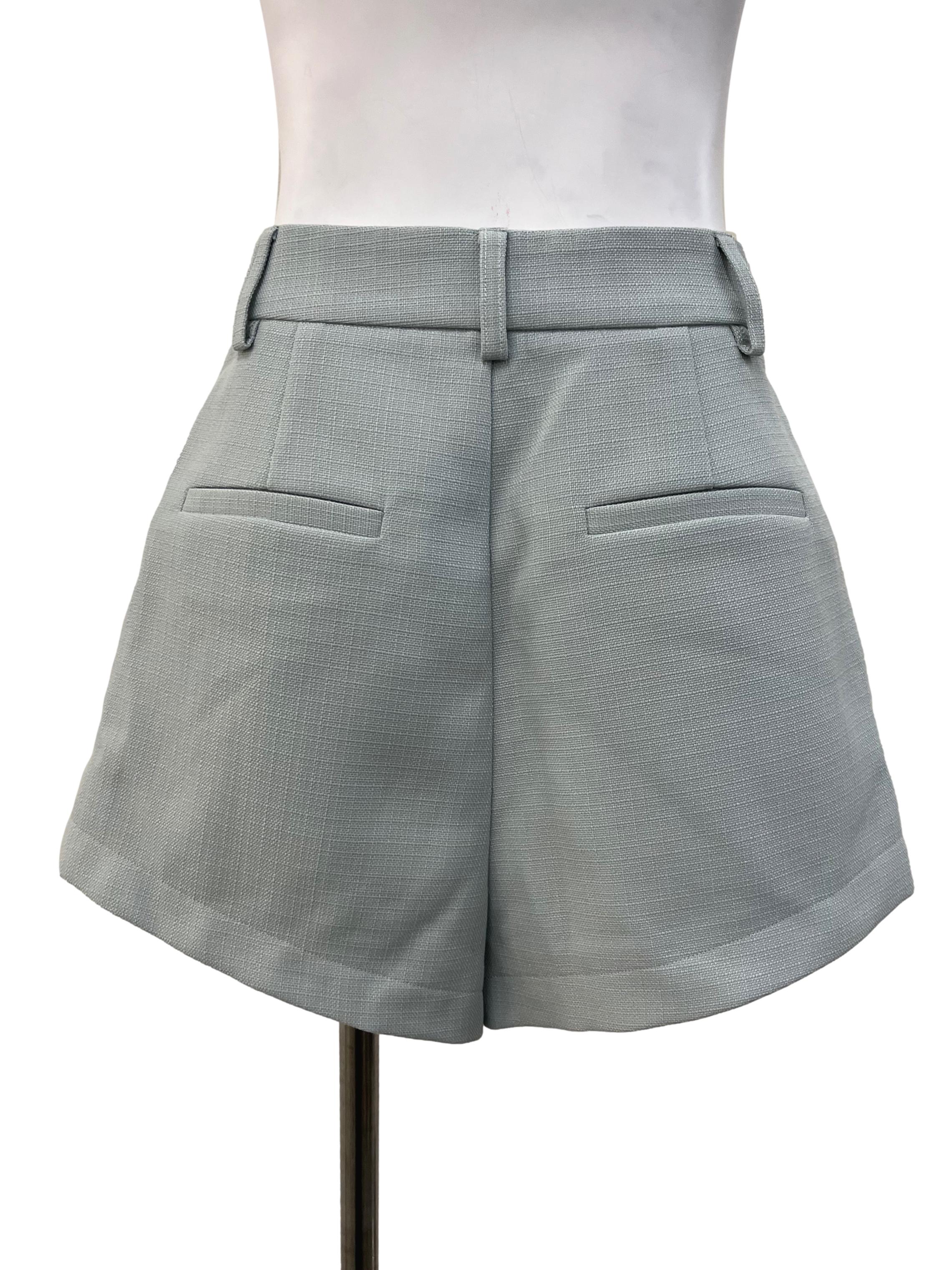 Mint Green Dress Shorts
